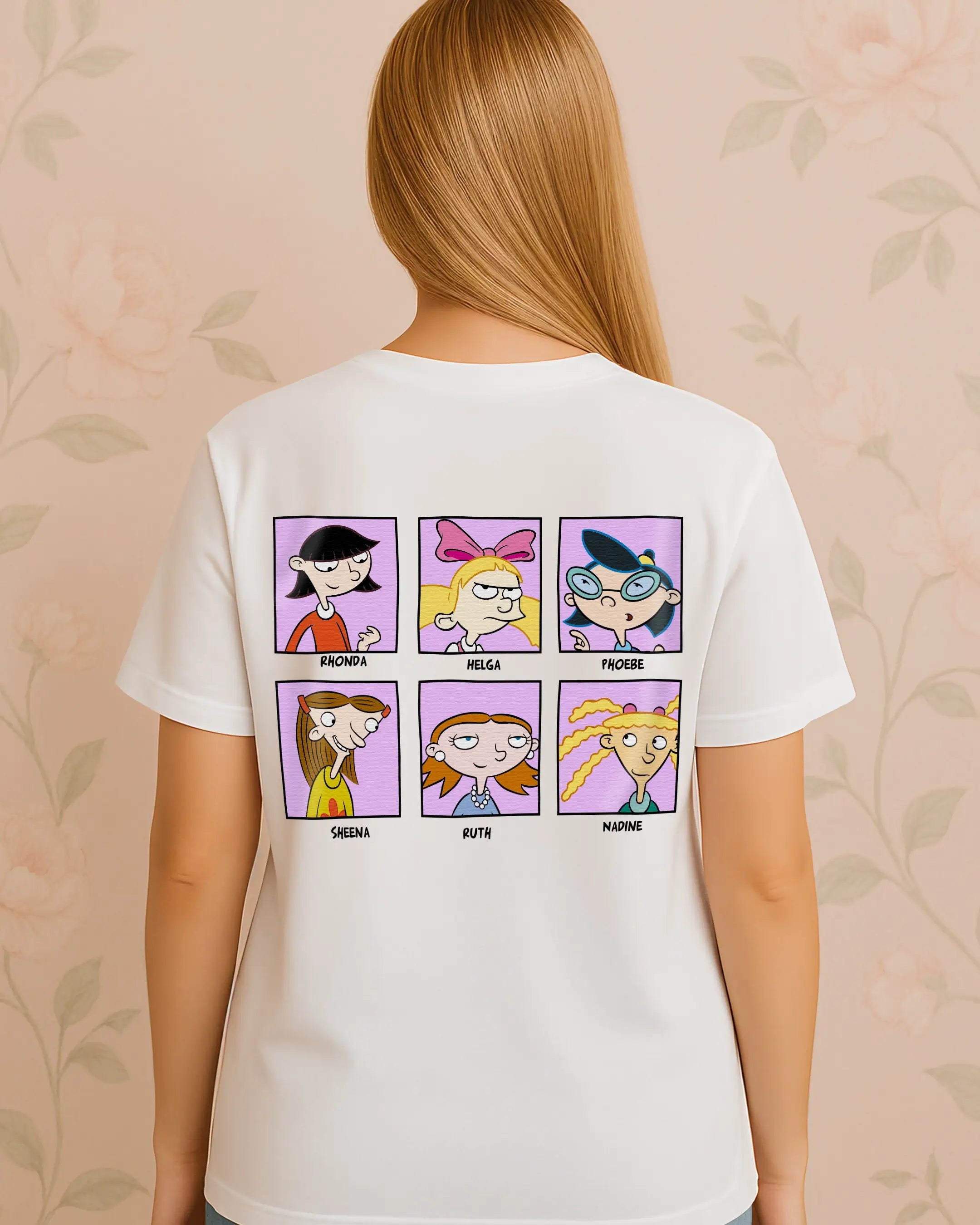 T-Shirt Girls 90 - Hey Arnold