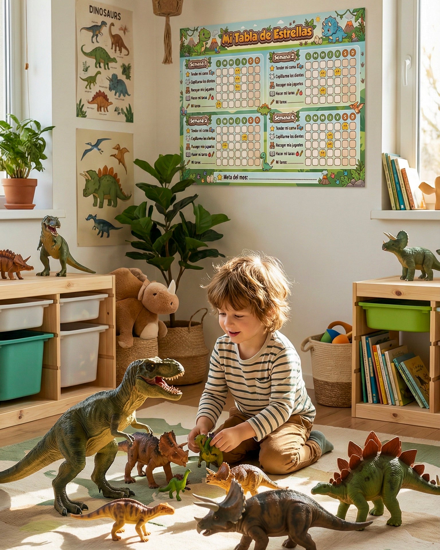 Mi Tabla de Estrellas – Tablero de Rutinas Infantil para Niños