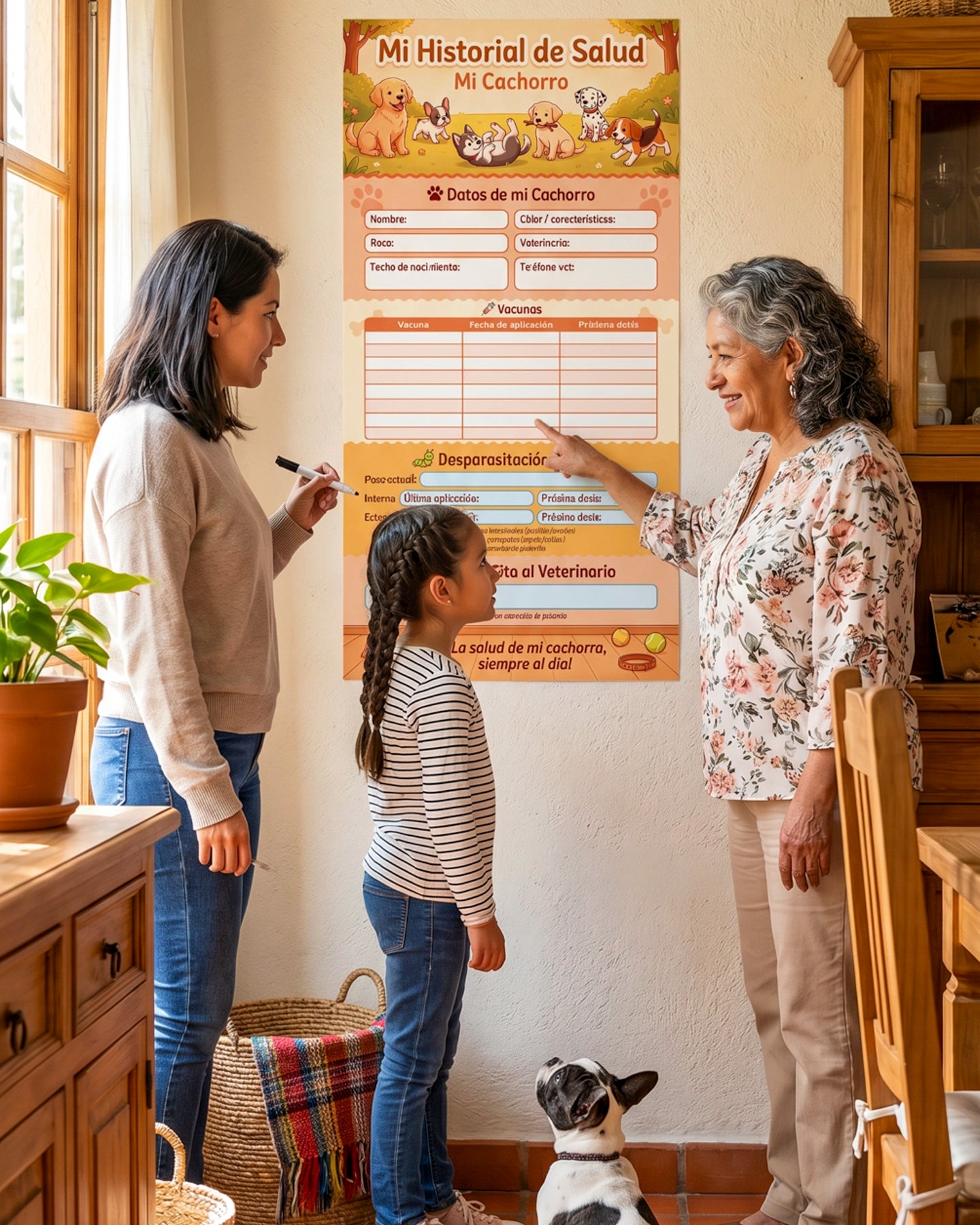 Historial de Salud Para Tu Perro – Cachorros y Adultos
