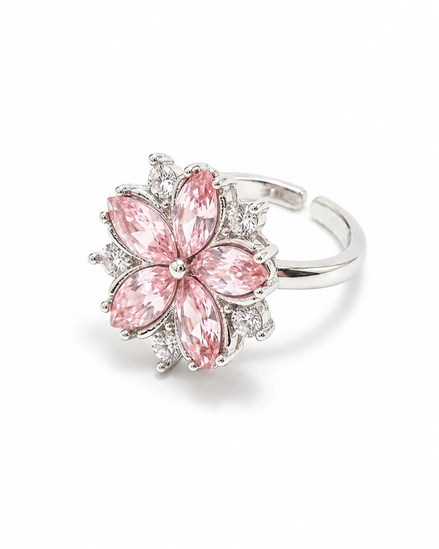 Flor de Cerezo – Anillo Ajustable