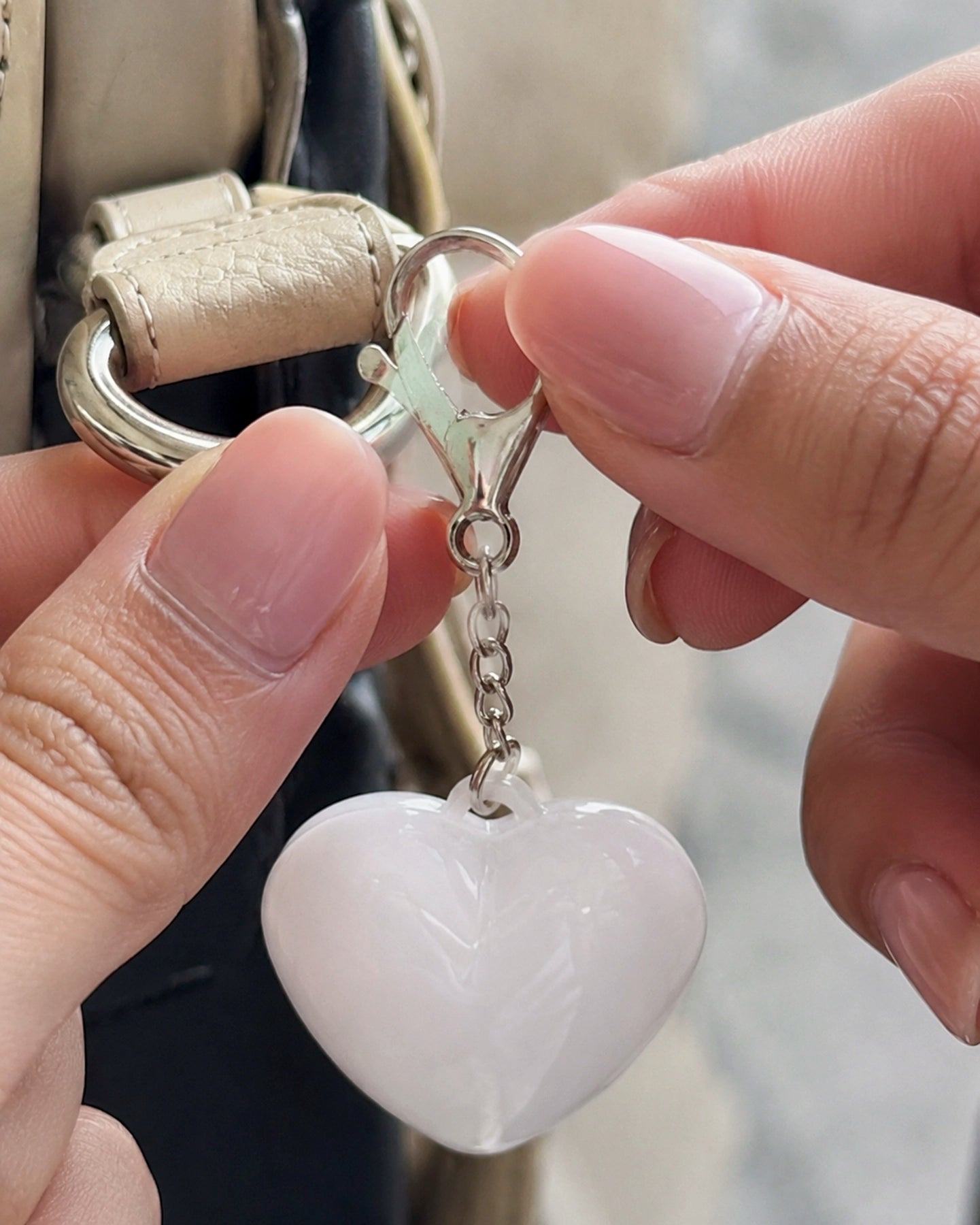 Llavero Corazón – Luz al Tacto
