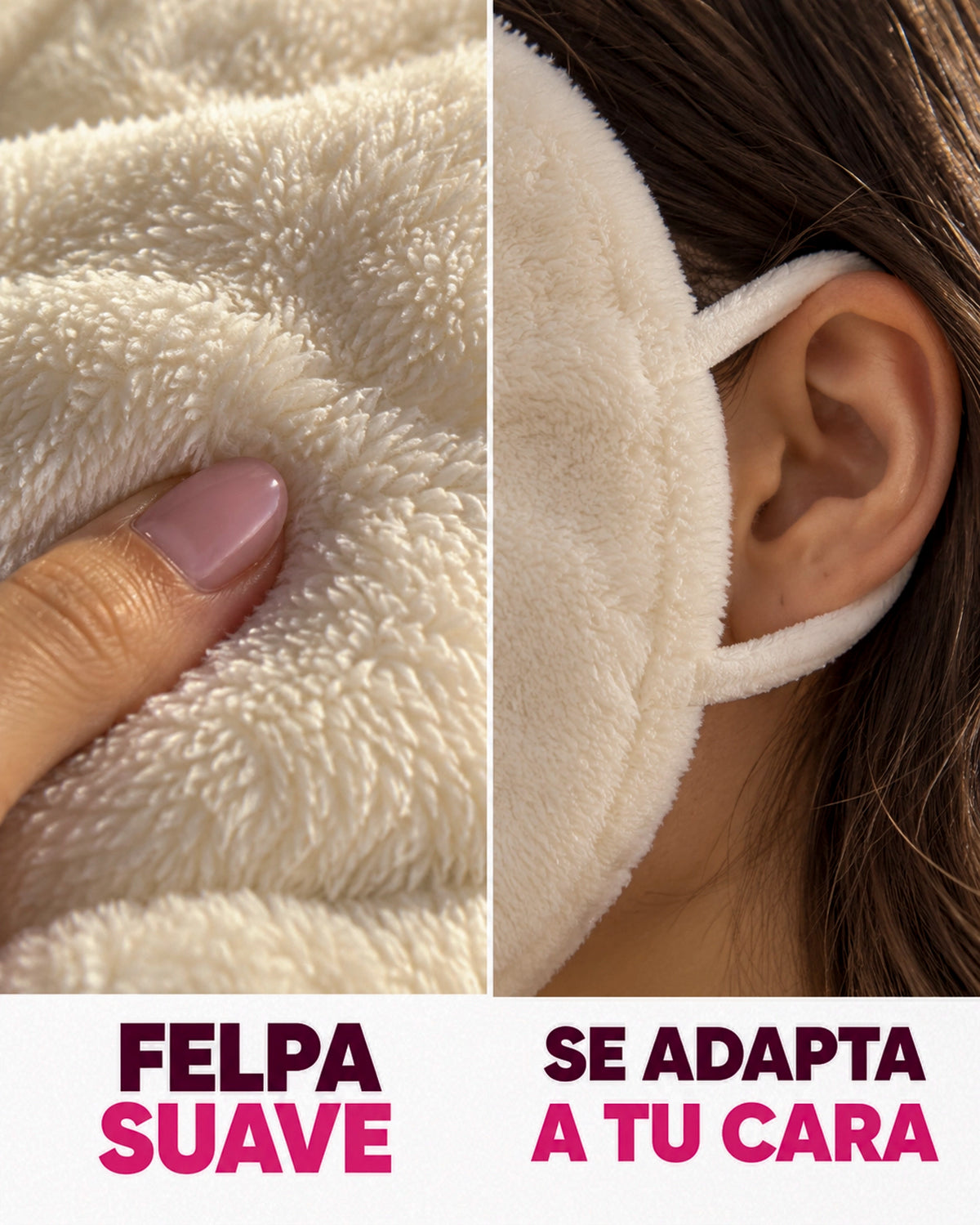 Mascarilla Facial Reutilizable – Frío y Calor