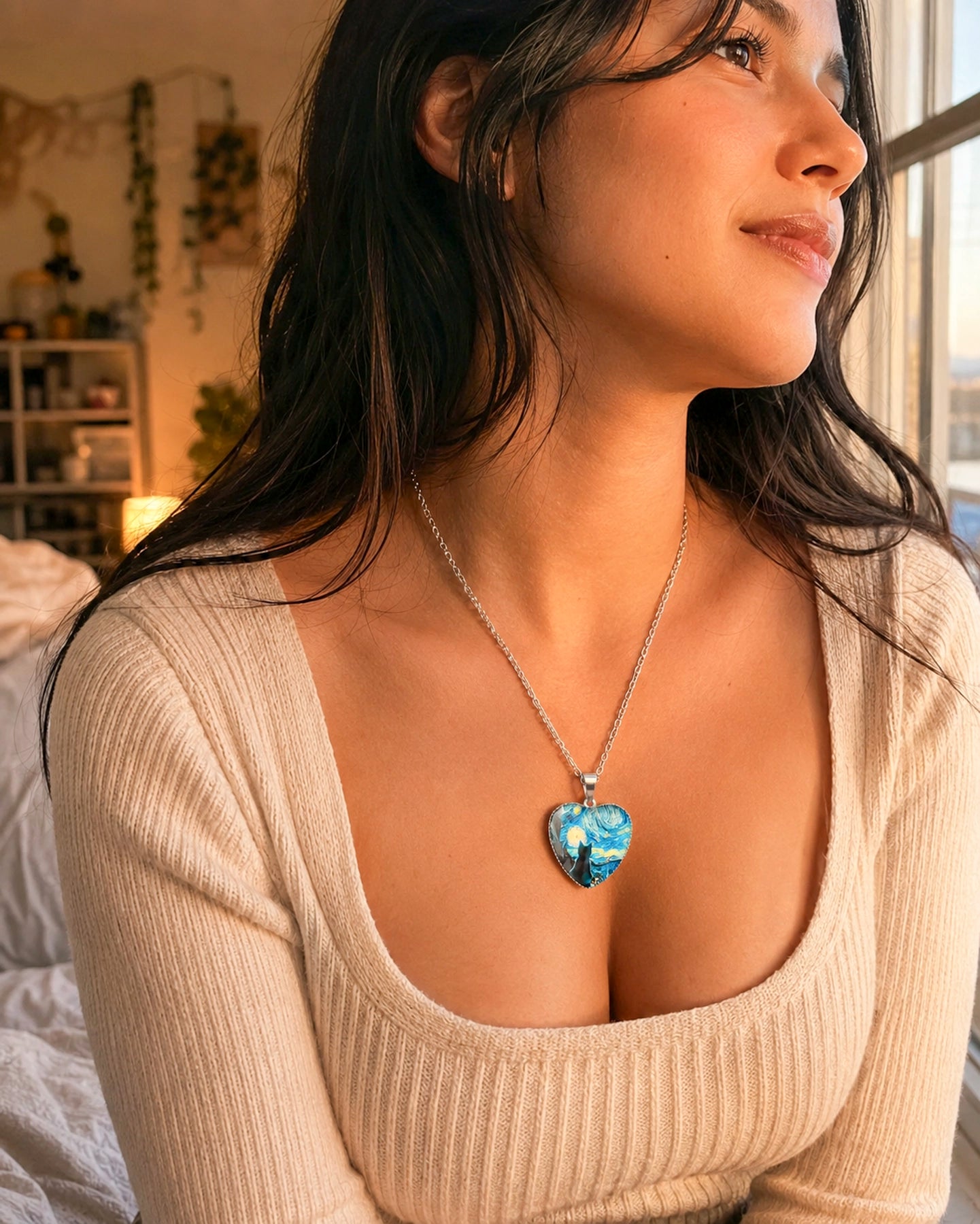 Collar Van Gogh – Noche Estrellada