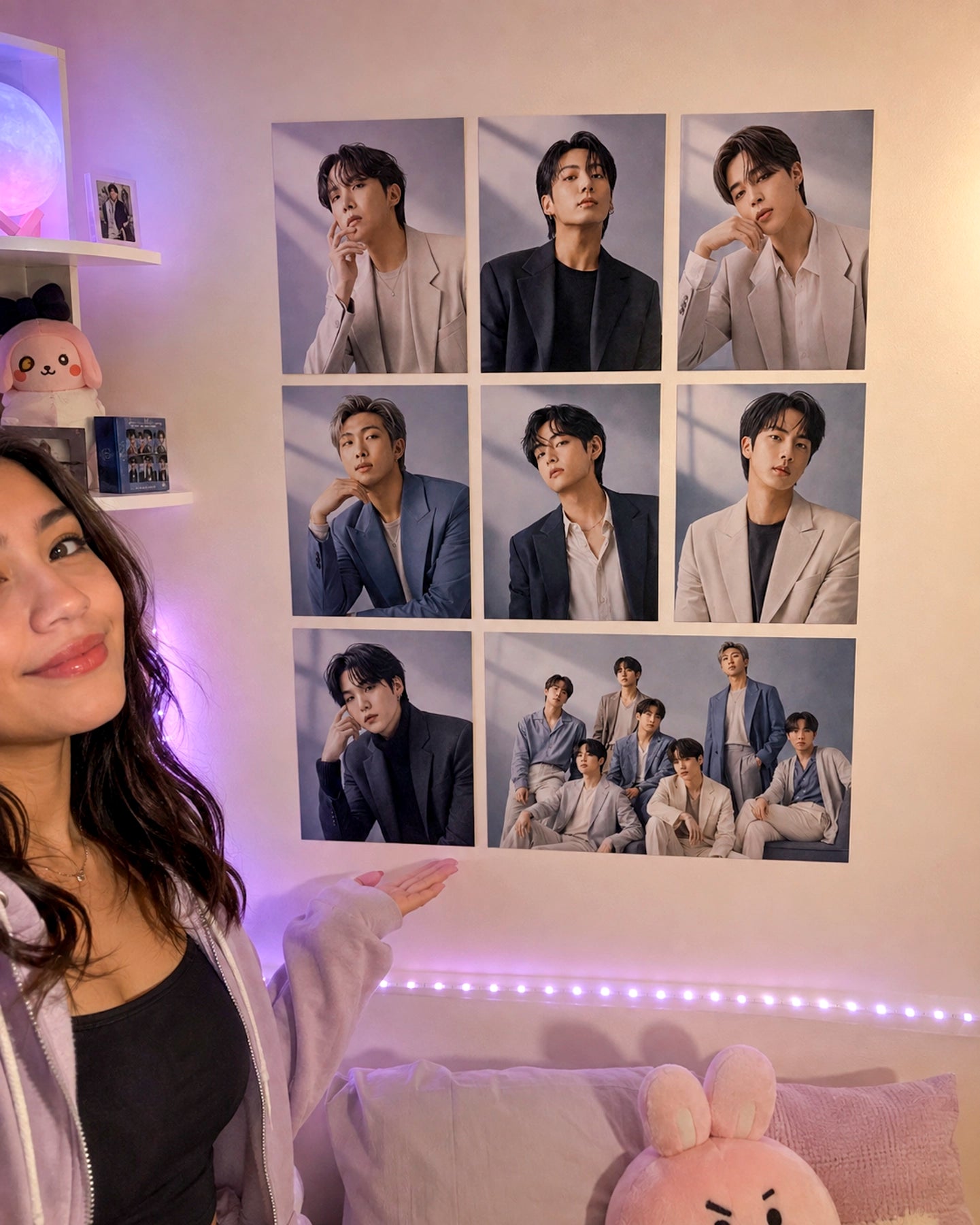 Set de Stickers BTS