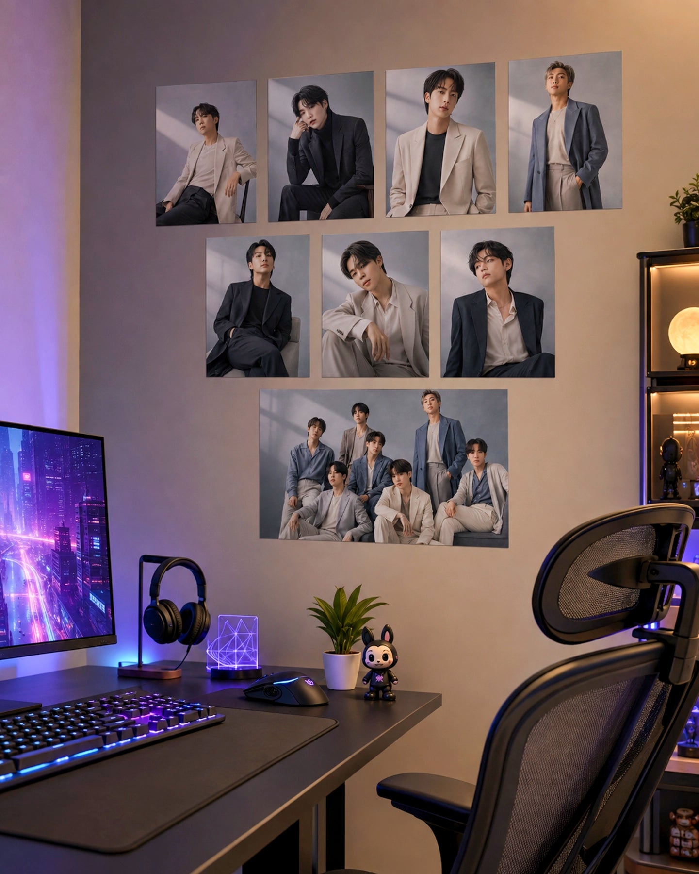 Set de Stickers BTS