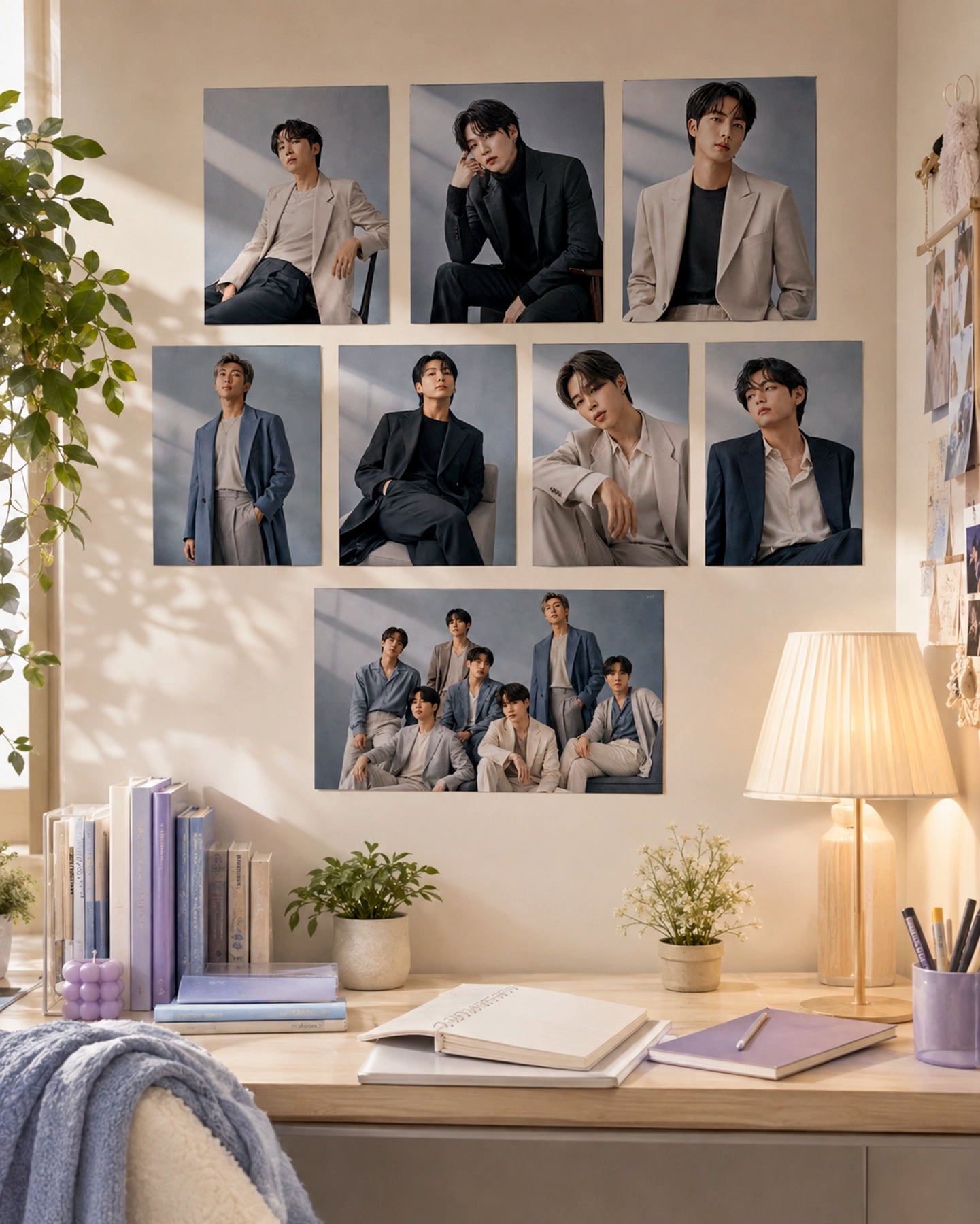 Set de Stickers BTS