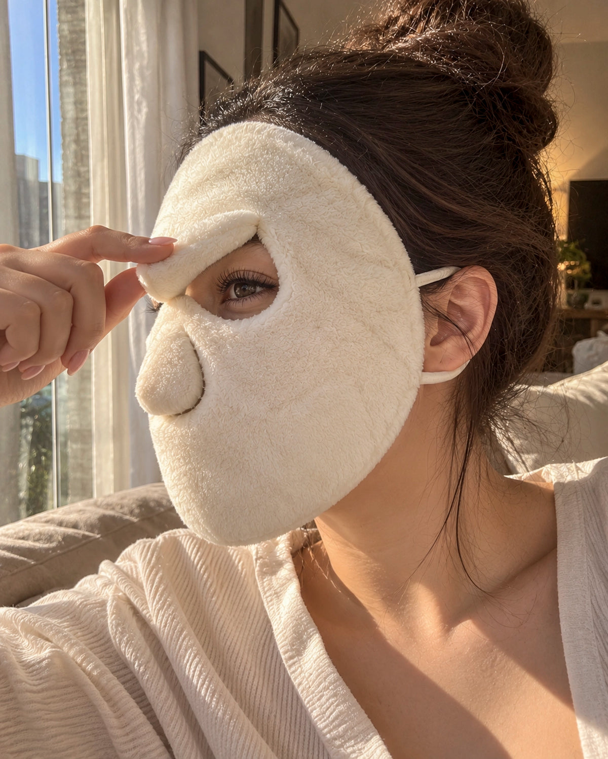 Mascarilla Facial Reutilizable – Frío y Calor