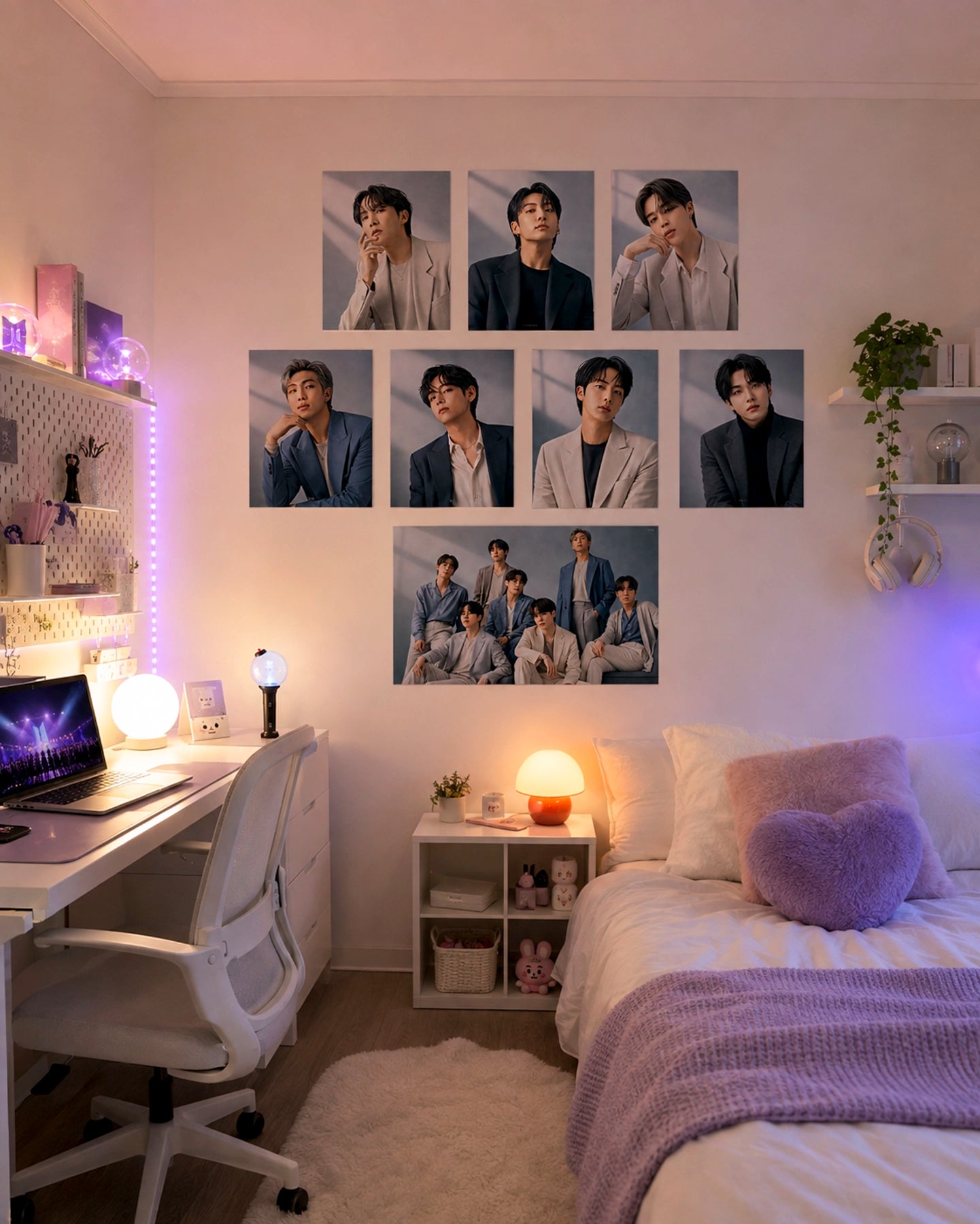 Set de Stickers BTS