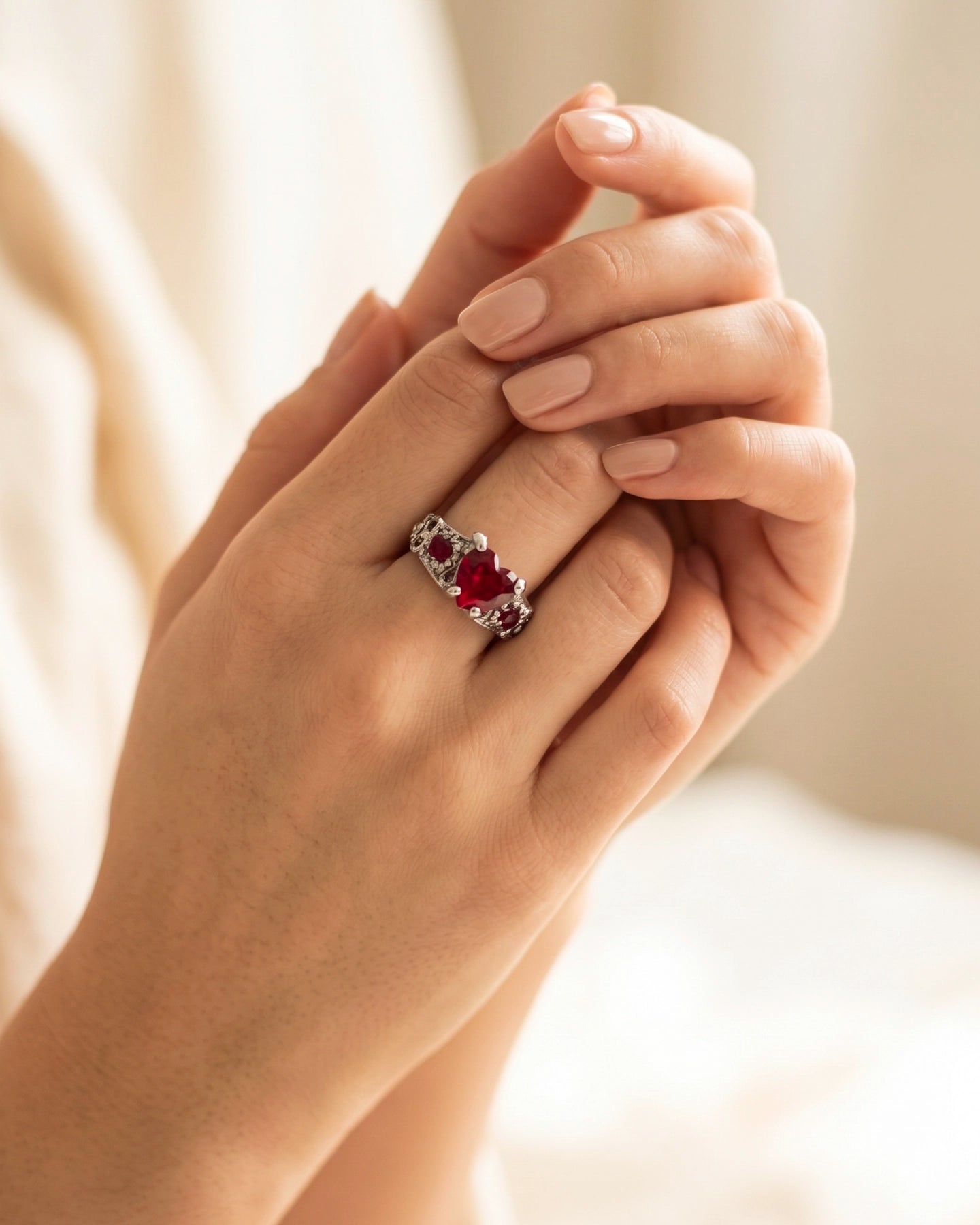 Anillo Elixir – Corazón de Cristal