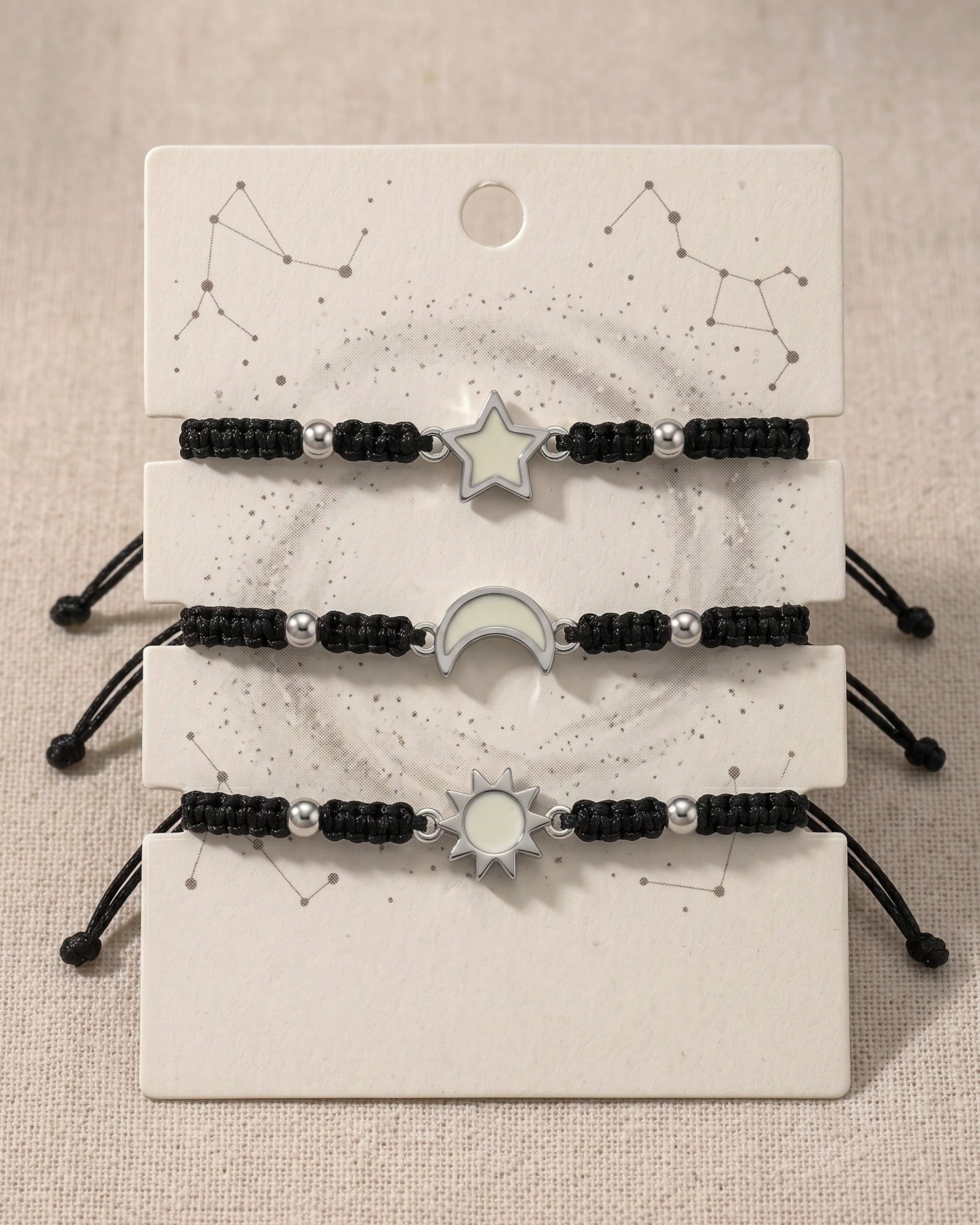 Set de 3 Pulseras Galaxia