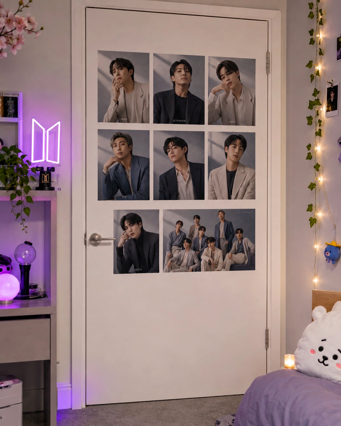Set de Stickers BTS