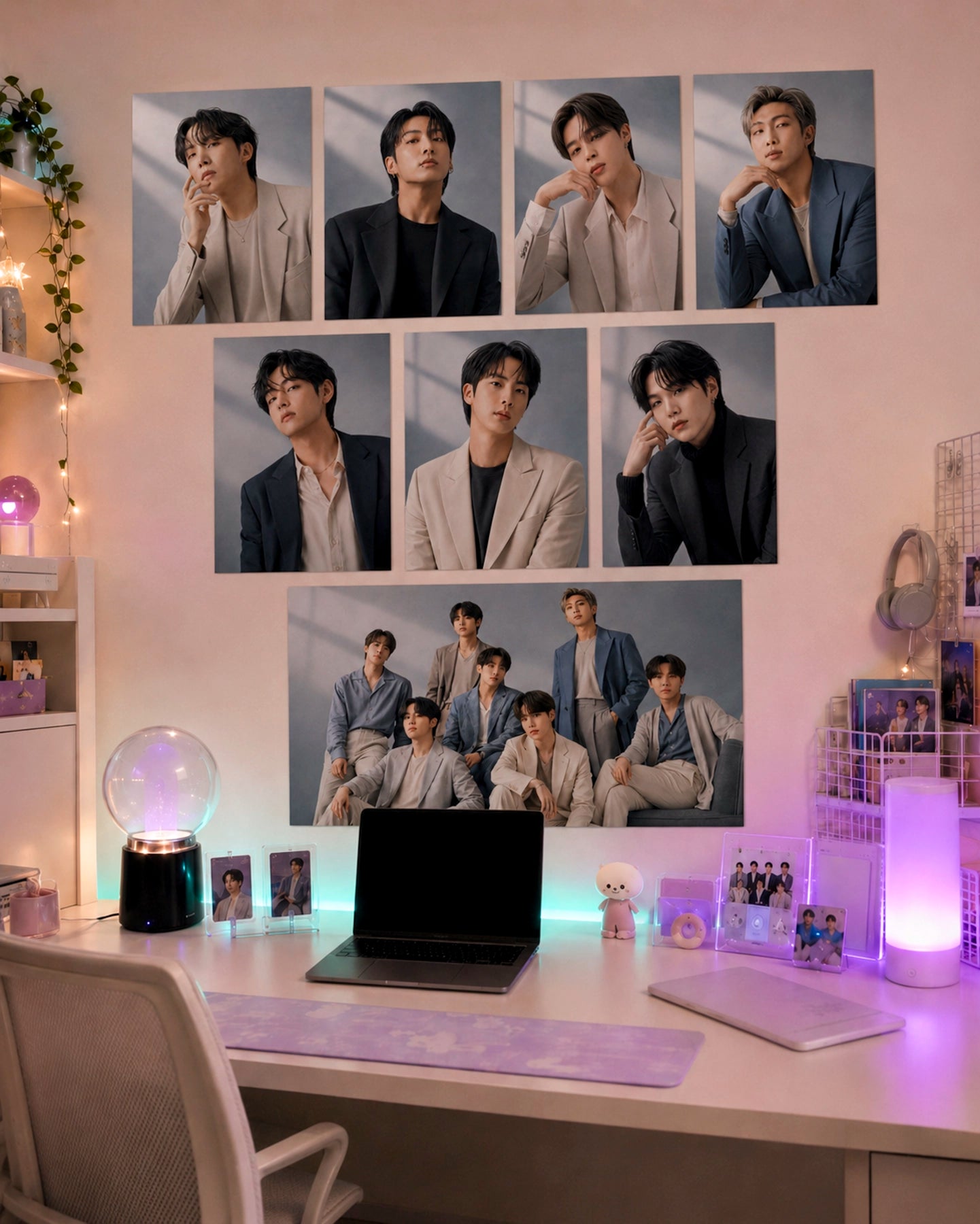 Set de Stickers BTS
