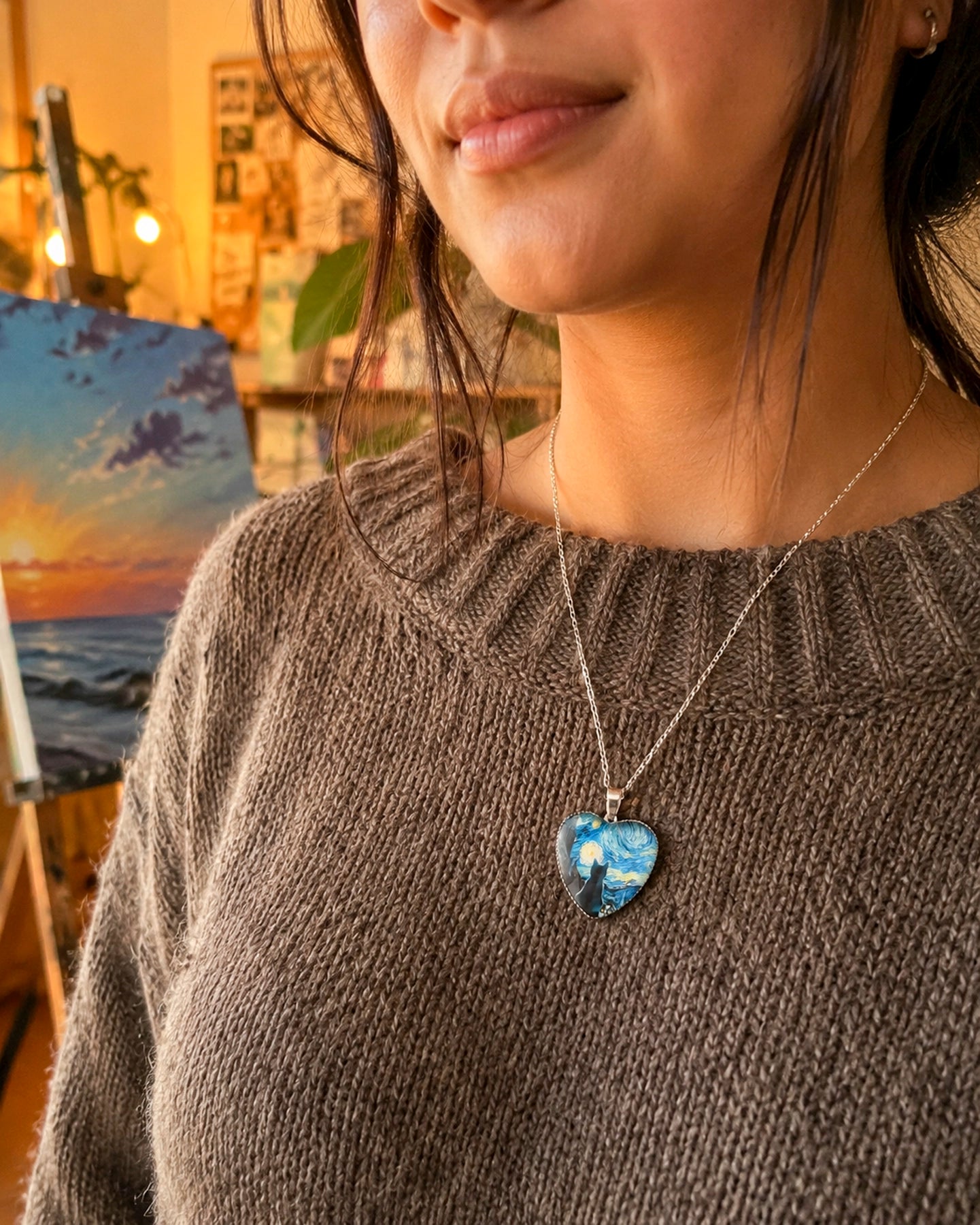 Collar Van Gogh – Noche Estrellada