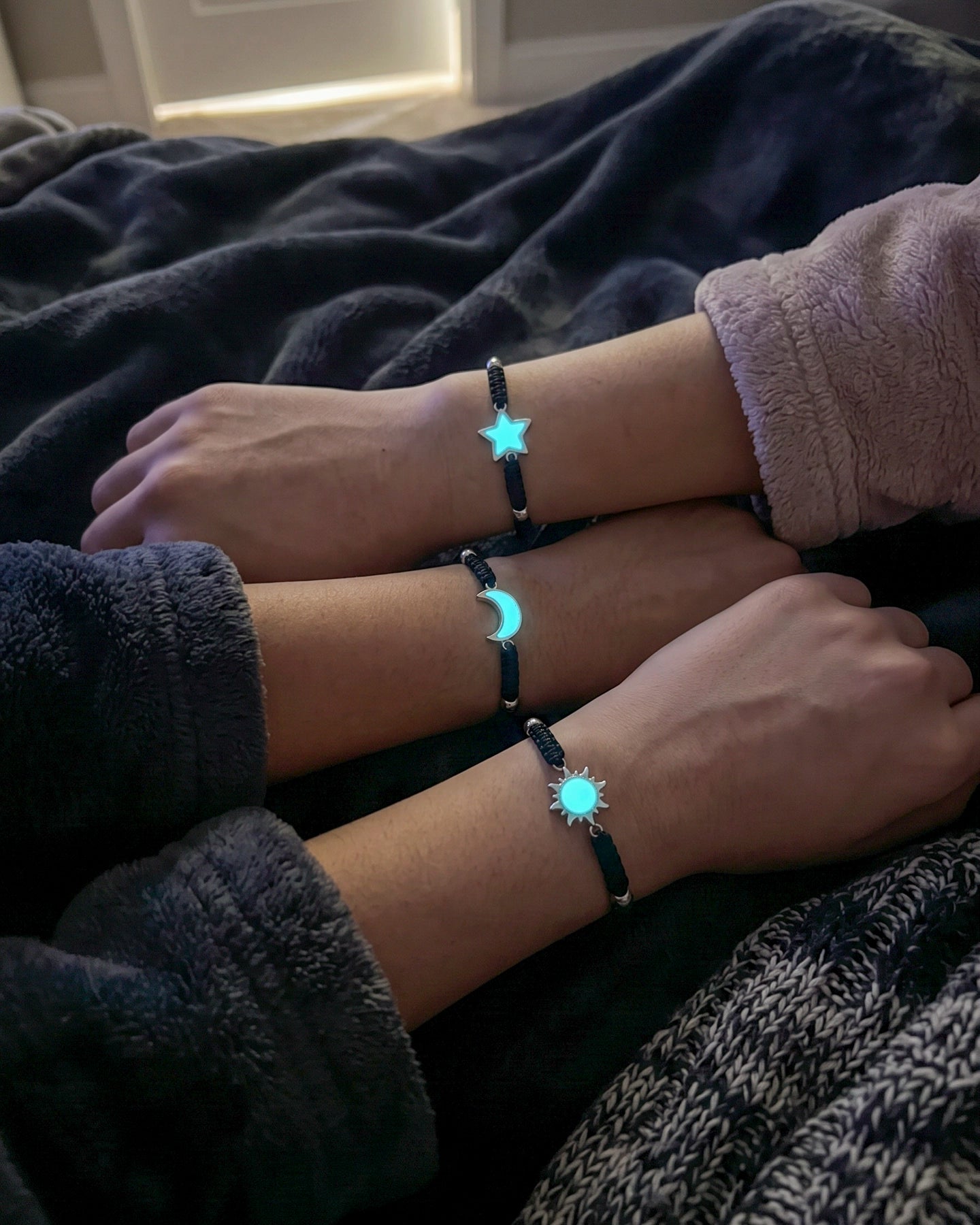 Set de 3 Pulseras Galaxia