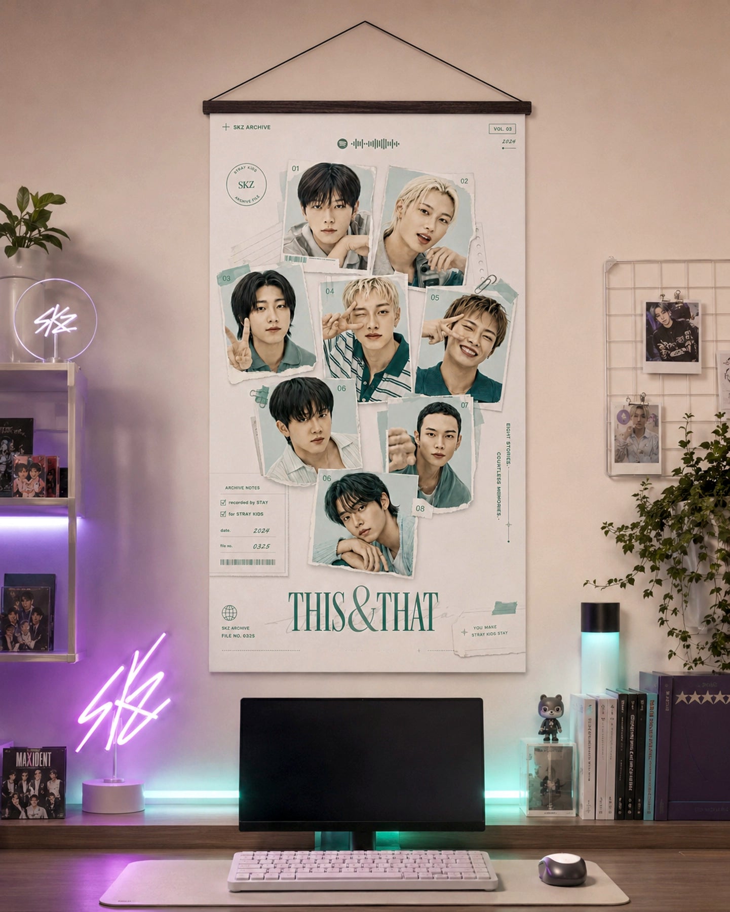 Póster Stray Kids – This & That