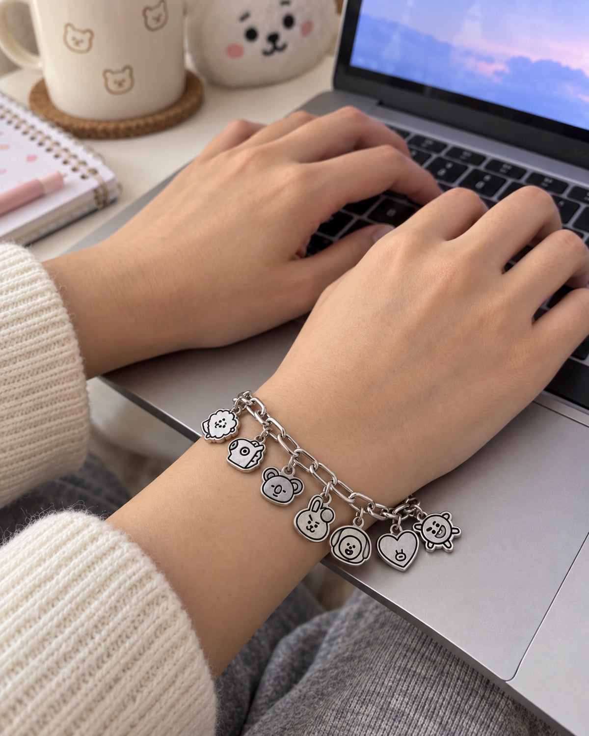 Pulsera Charms BT21