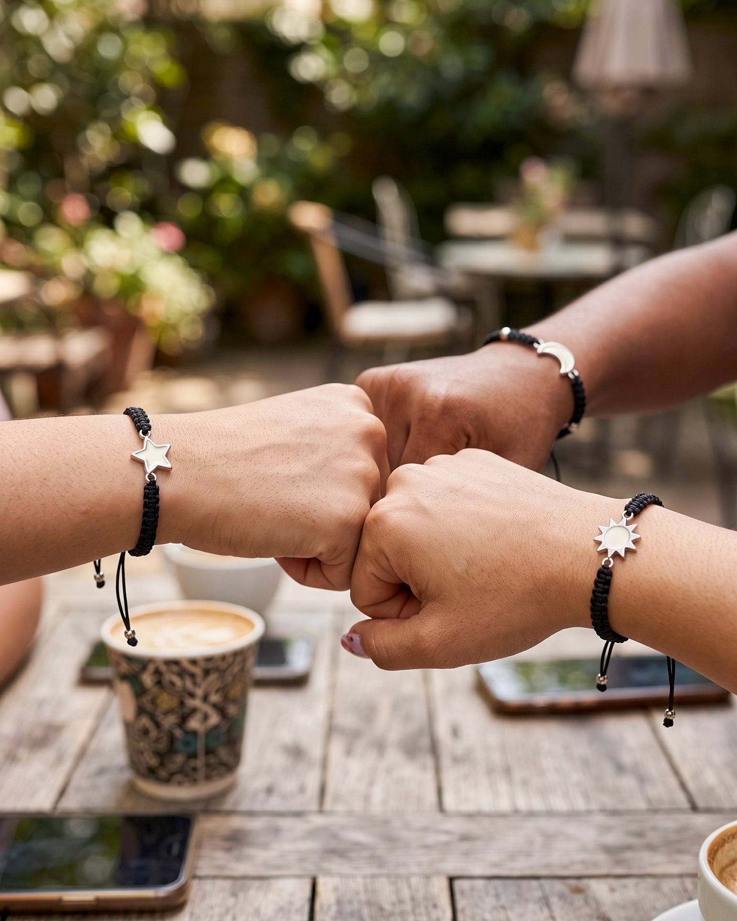 Set de 3 Pulseras Galaxia