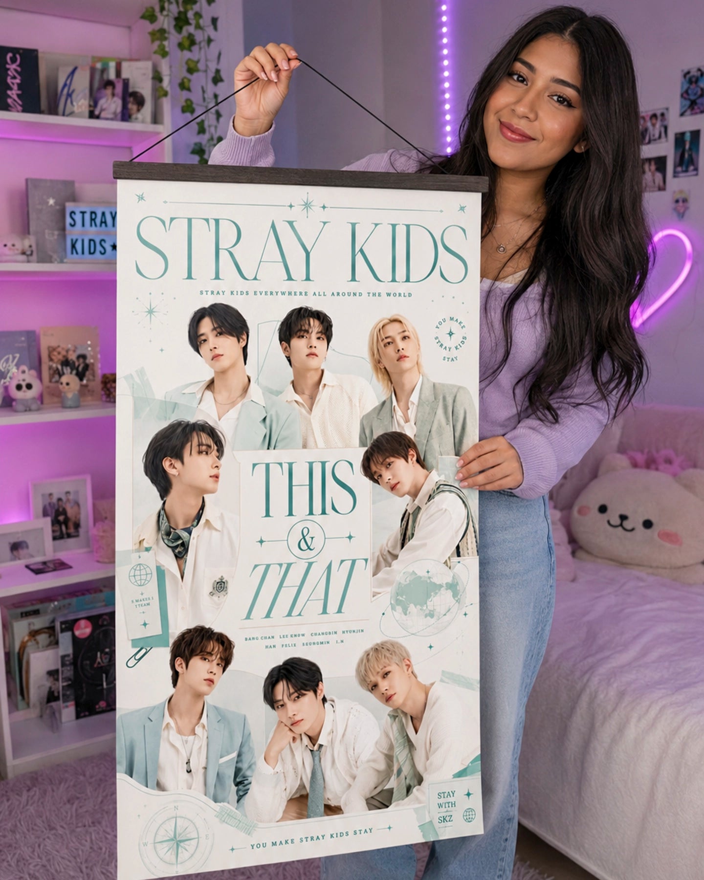 Póster Stray Kids – This & That