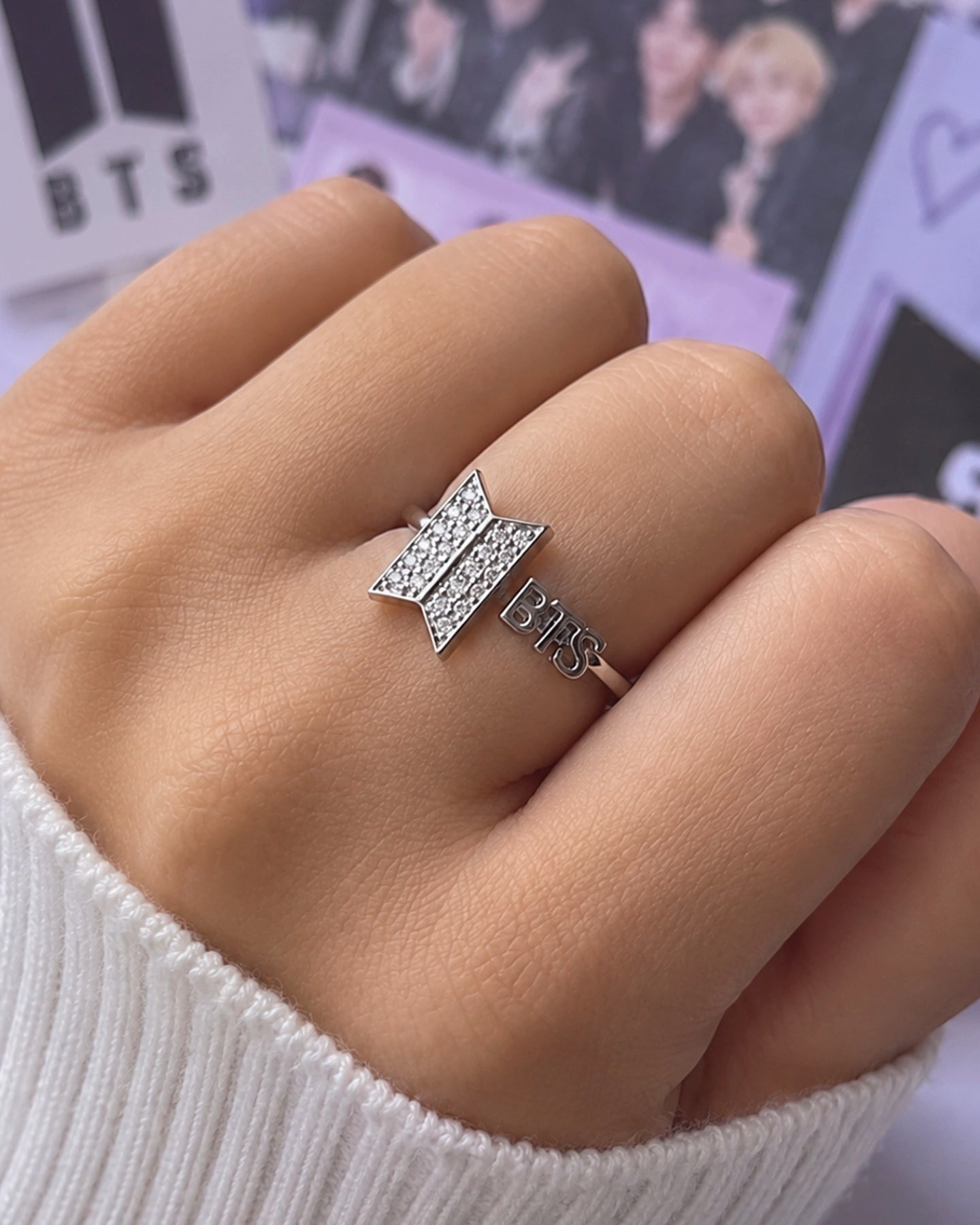 Anillo BTS Ajustable