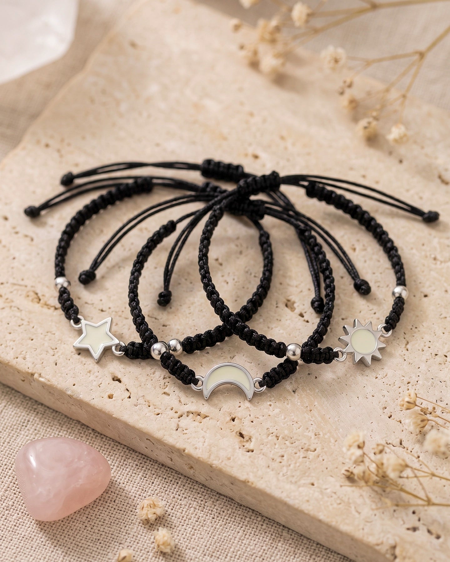 Set de 3 Pulseras Galaxia