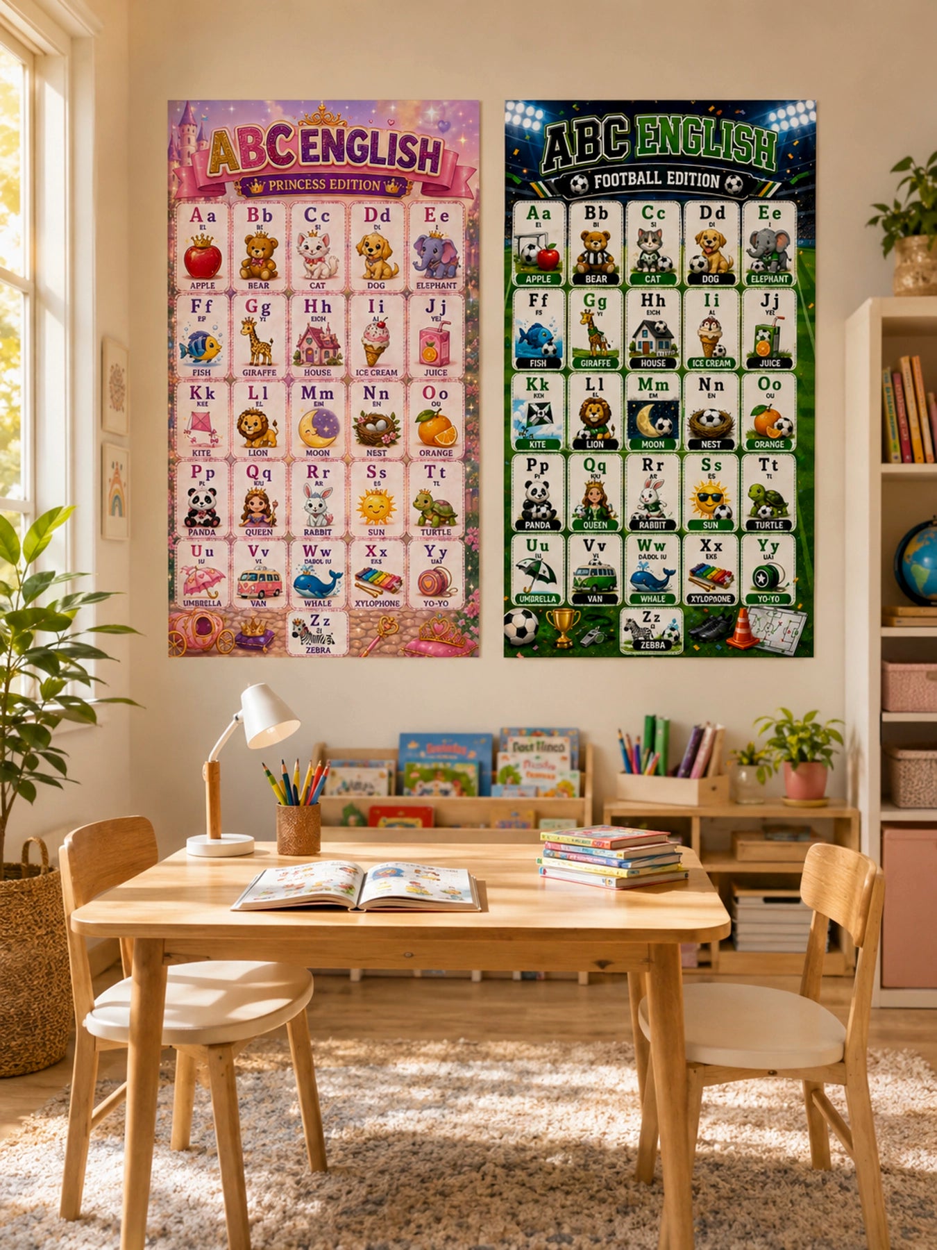 Sticker Educativo ABC English – Letras y Pronunciación