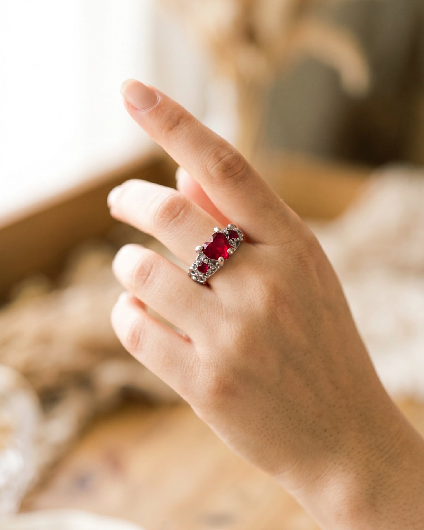 Anillo Elixir – Corazón de Cristal