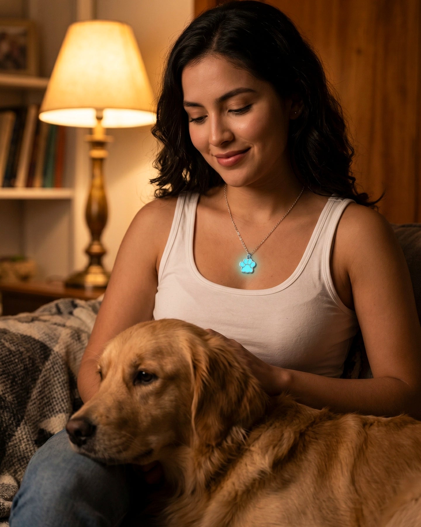Collar Huellita – Brilla en la Oscuridad
