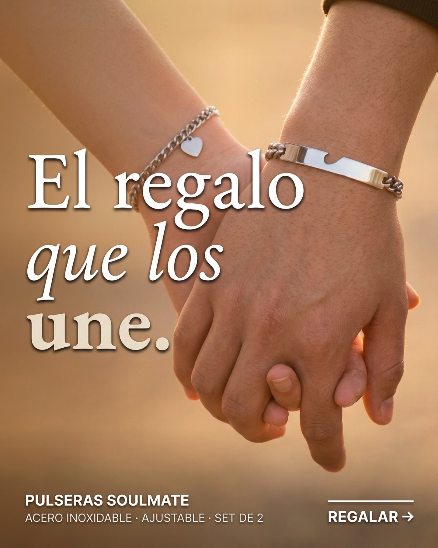 Pulseras Soulmate - Set de 2