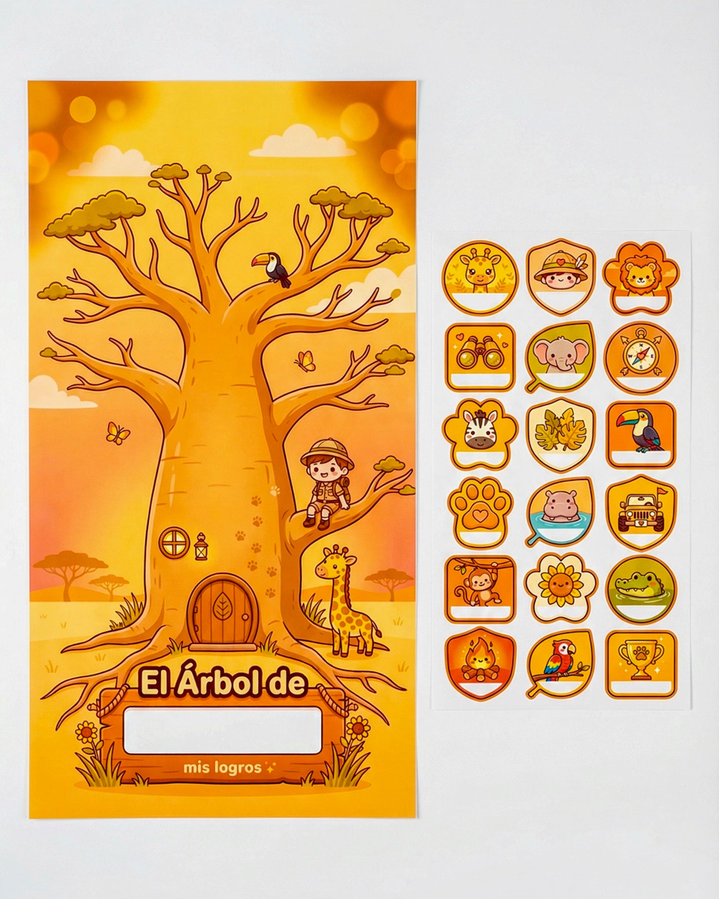 Mi Árbol de Logros – Mural Interactivo de Logros