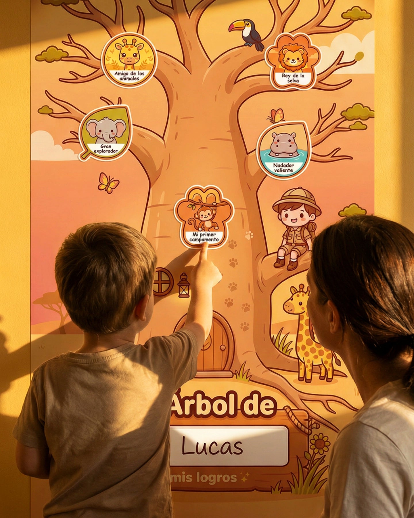 Mi Árbol de Logros – Mural Interactivo de Logros
