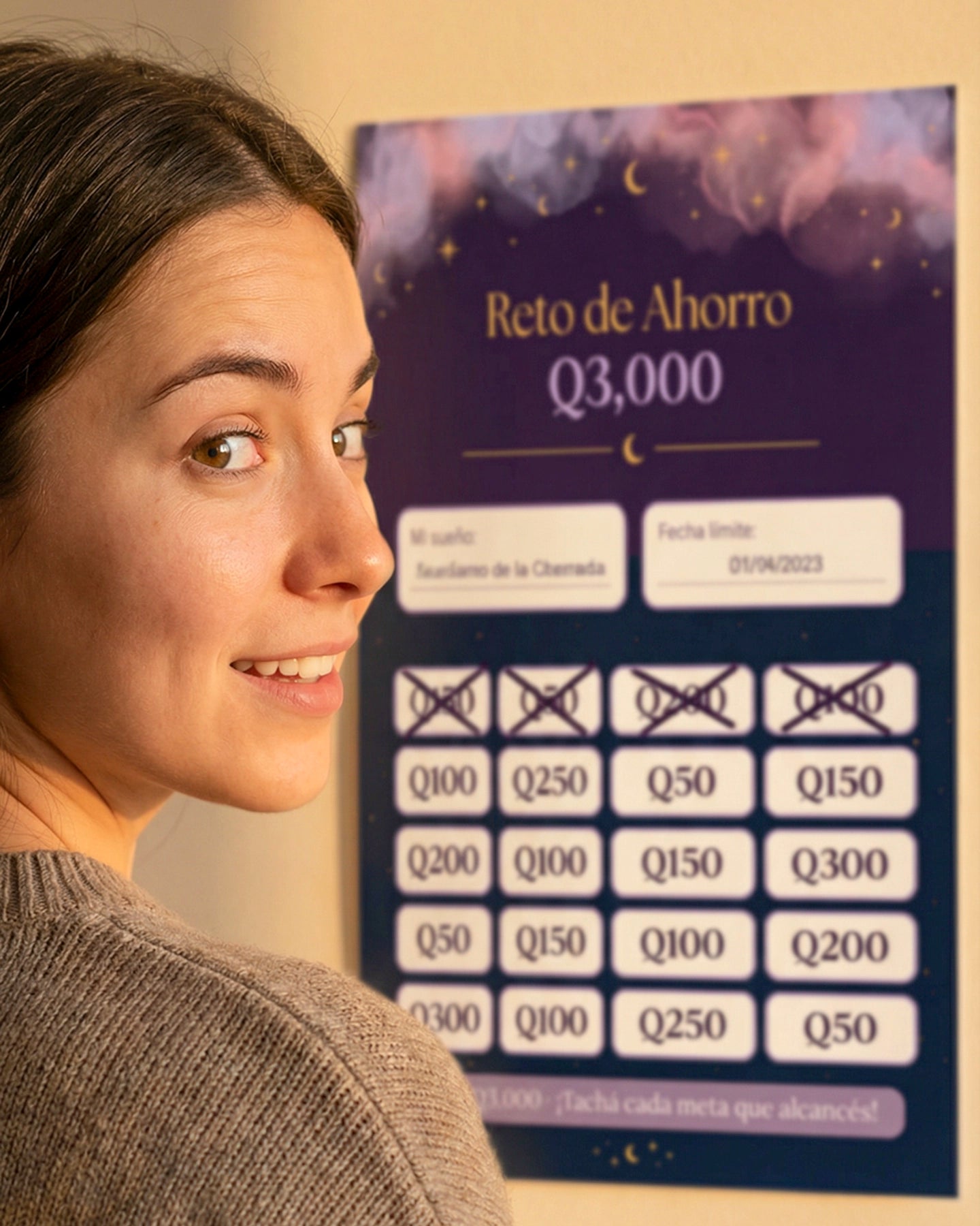 Mi Meta de Ahorro – Reto de Q3,000