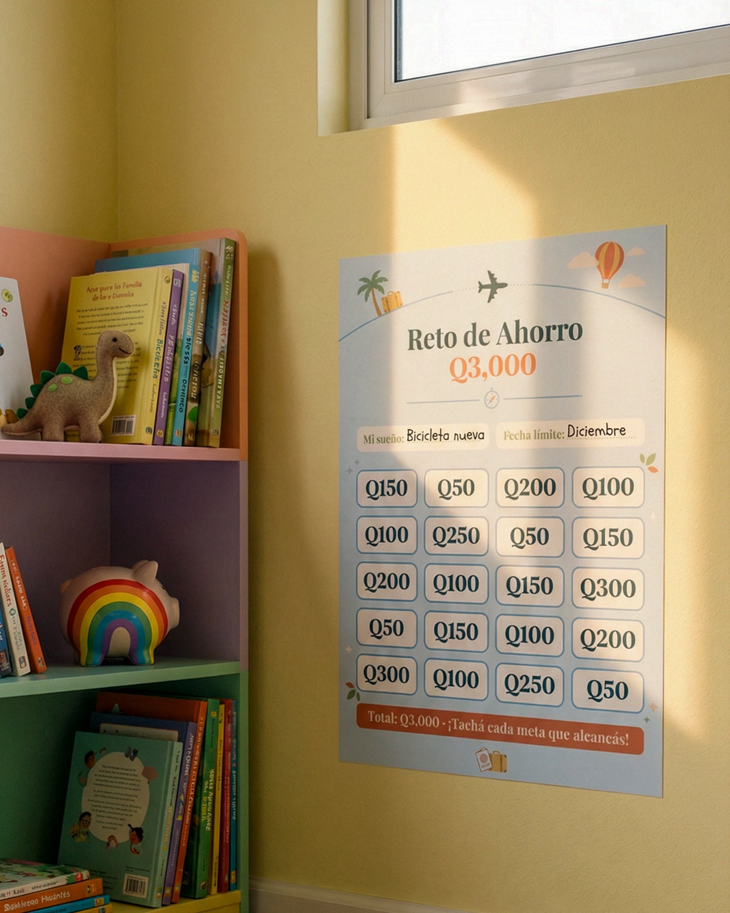 Mi Meta de Ahorro – Reto de Q3,000