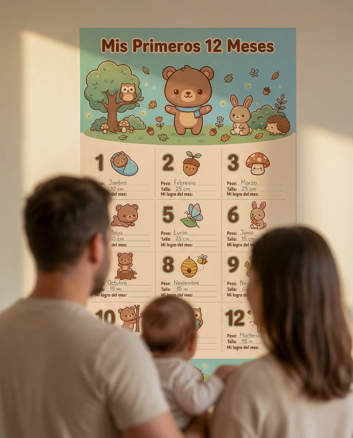 Mis Primeros 12 Meses – Diario de Crecimiento