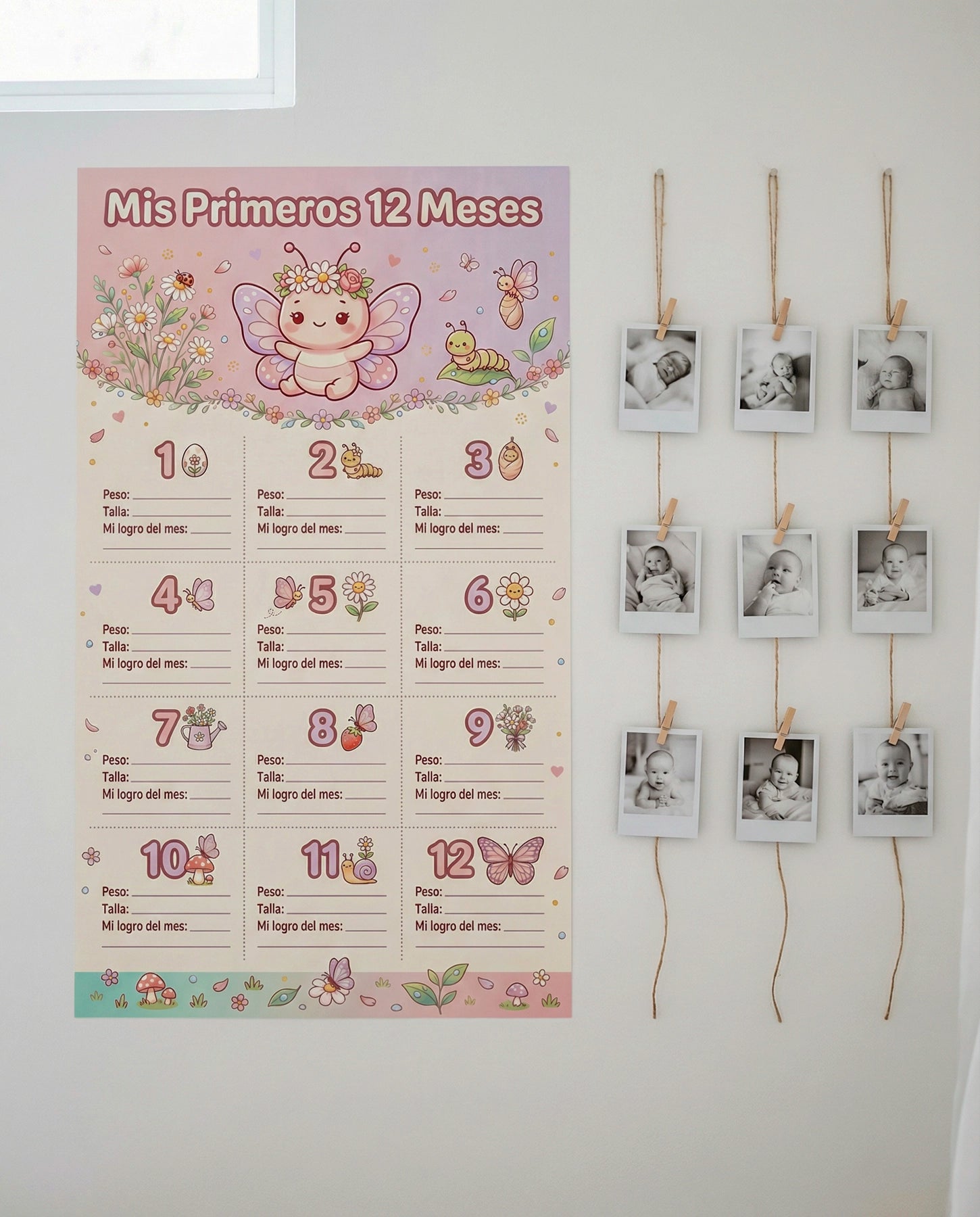 Mis Primeros 12 Meses – Diario de Crecimiento