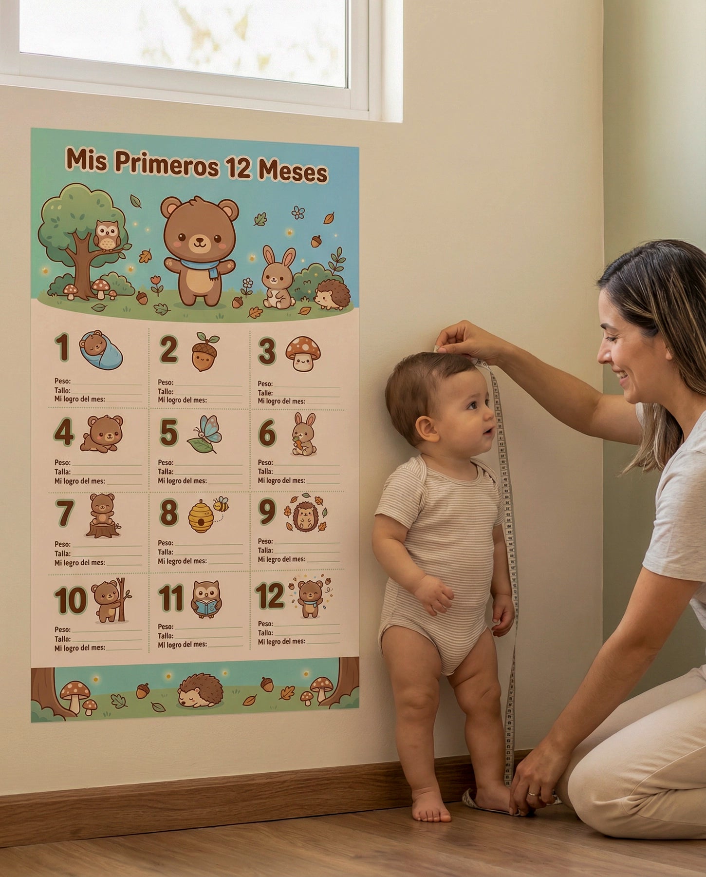 Mis Primeros 12 Meses – Diario de Crecimiento