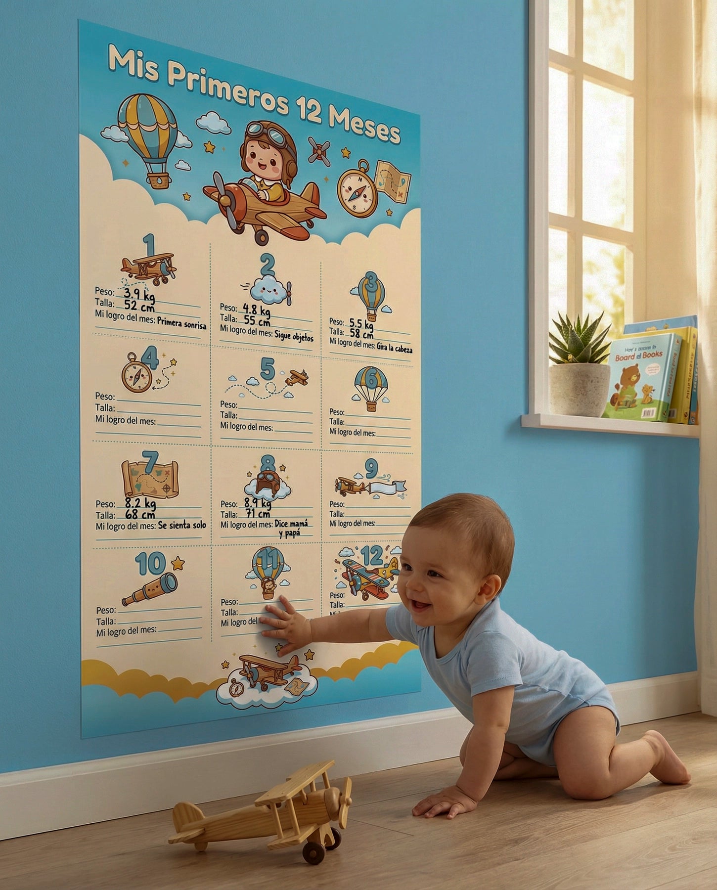 Mis Primeros 12 Meses – Diario de Crecimiento