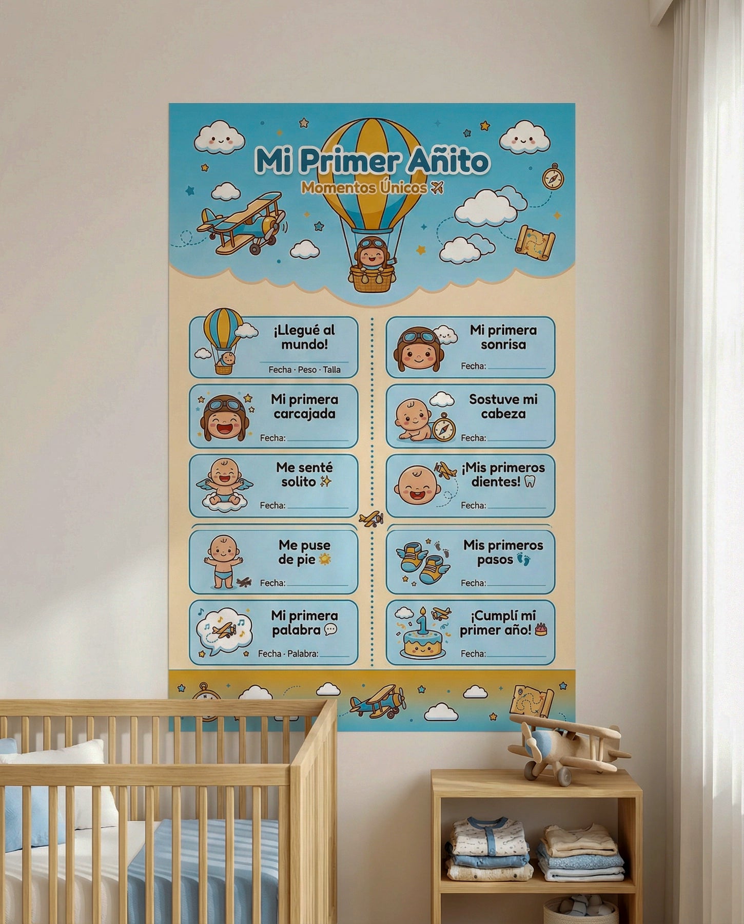Mi Primer Añito – Diario de Momentos Únicos