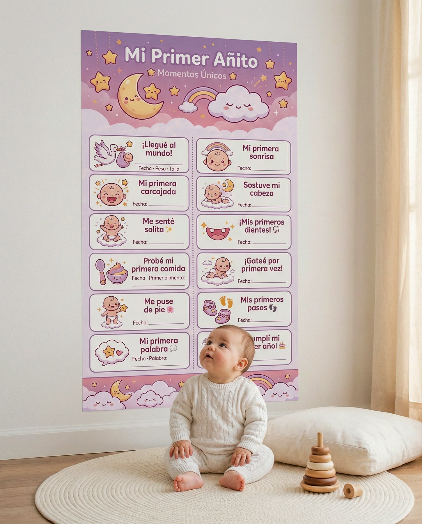 Mi Primer Añito – Diario de Momentos Únicos