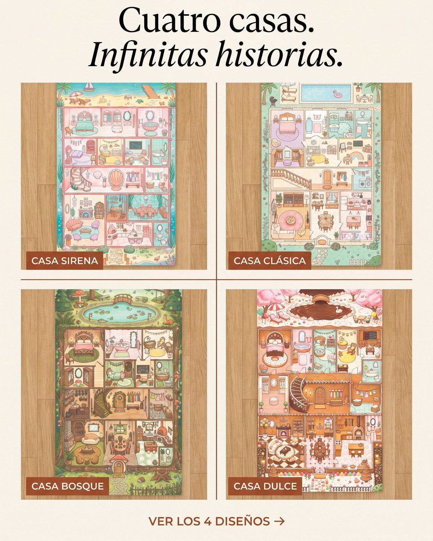 Casa Muñecas – Colección Mundos de Ensueño
