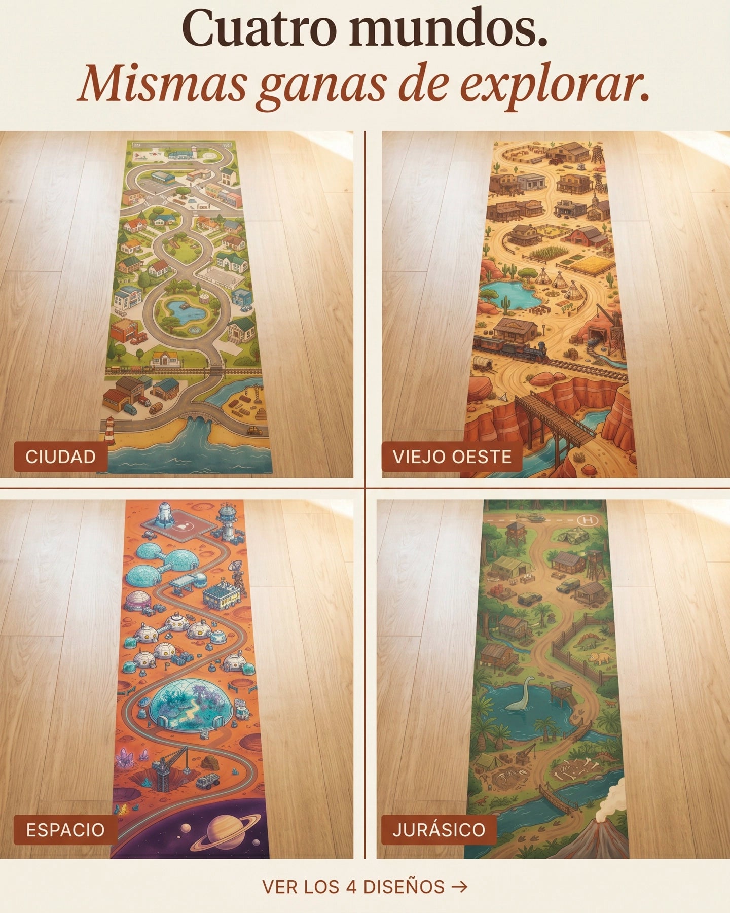 Pista de Juego – Colección Mundos Épicos