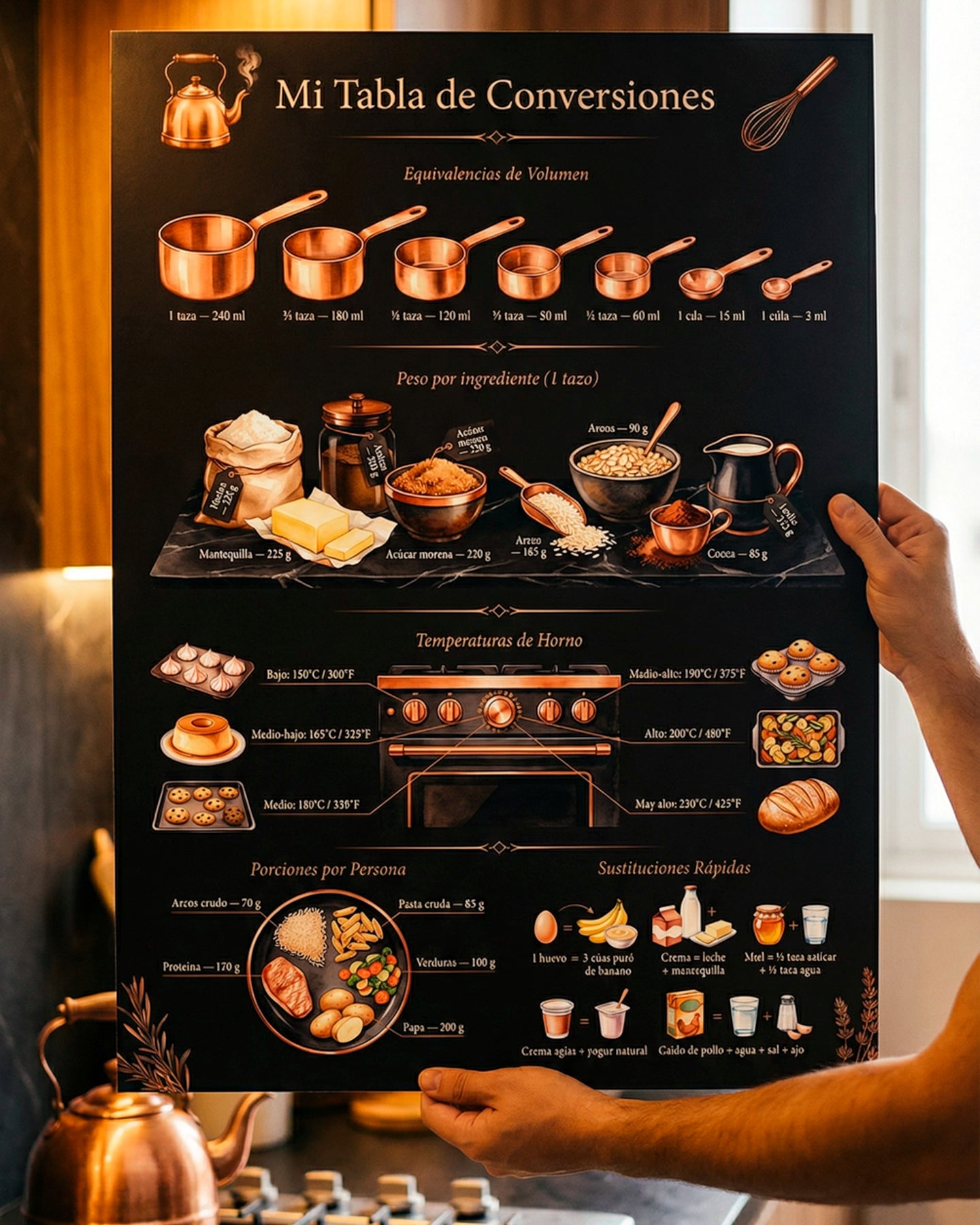 Mi Tabla de Conversiones – Arte de Cocina