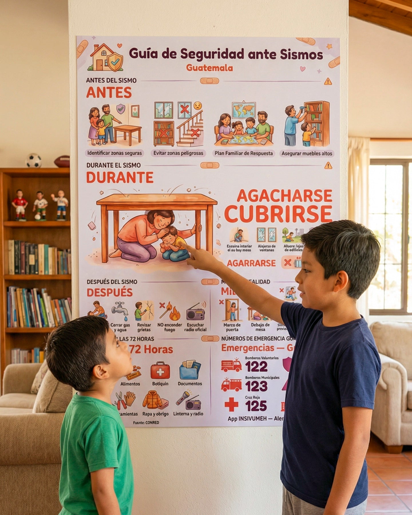 Guía de Seguridad ante Sismos – Prevención en tu Pared