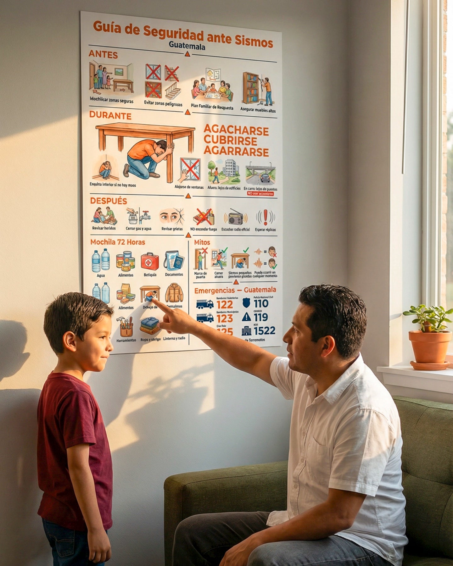 Guía de Seguridad ante Sismos – Prevención en tu Pared