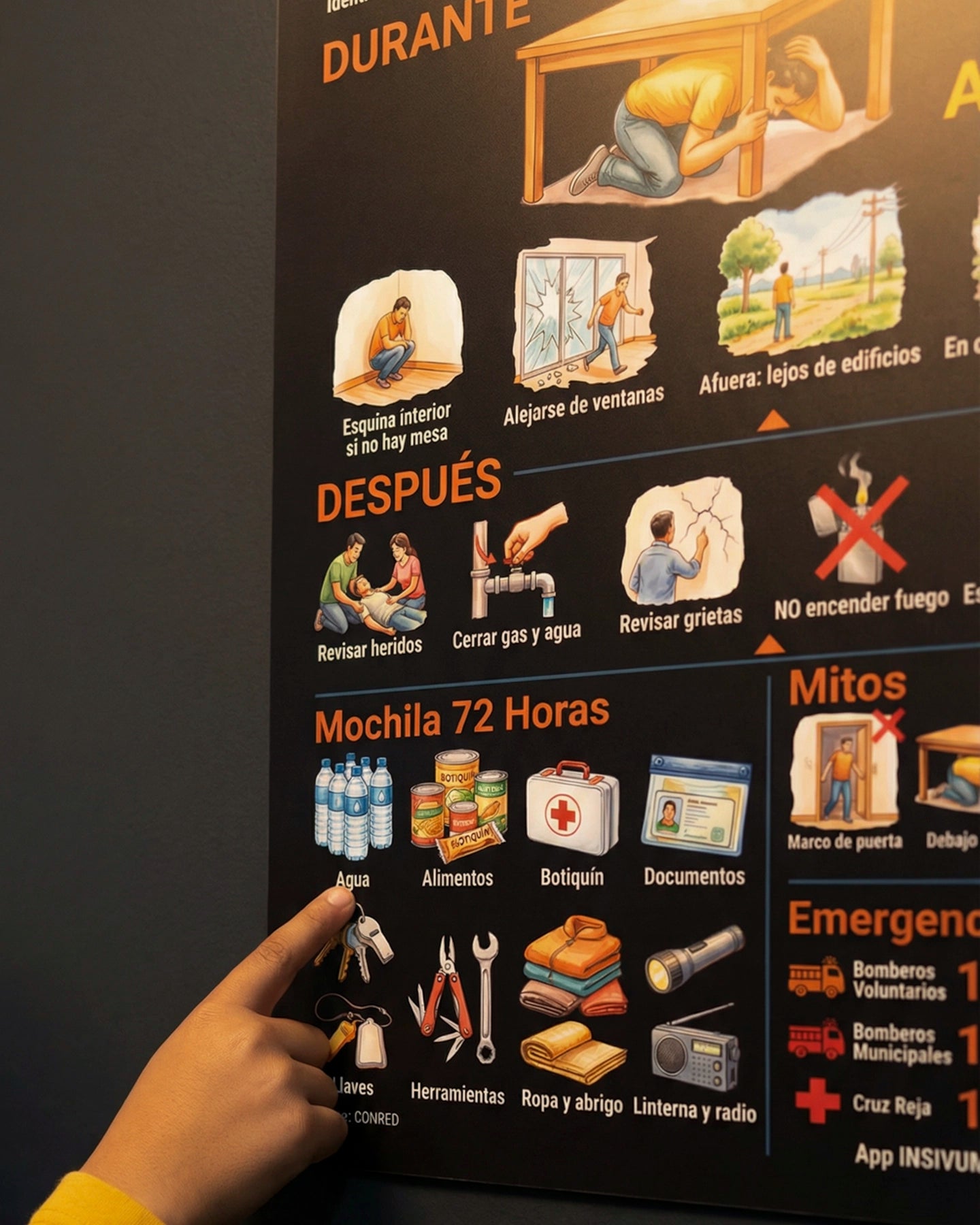 Guía de Seguridad ante Sismos – Prevención en tu Pared
