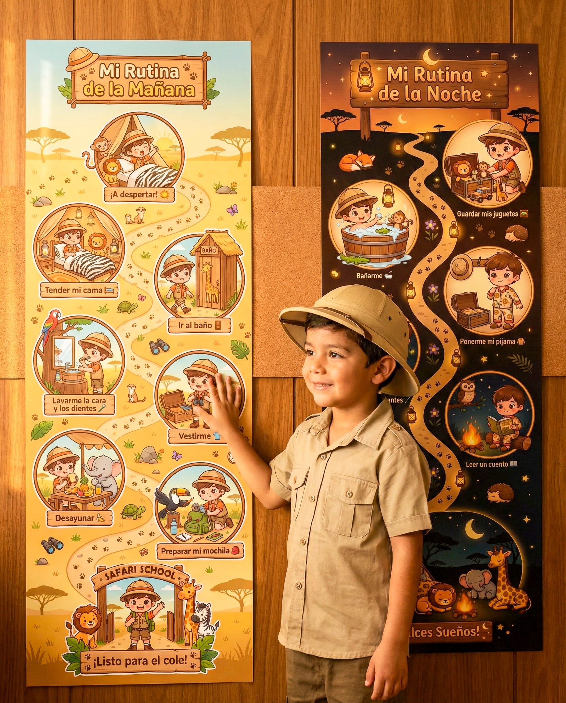Mi Rutina del Día – Camino de Hábitos Edición Niños