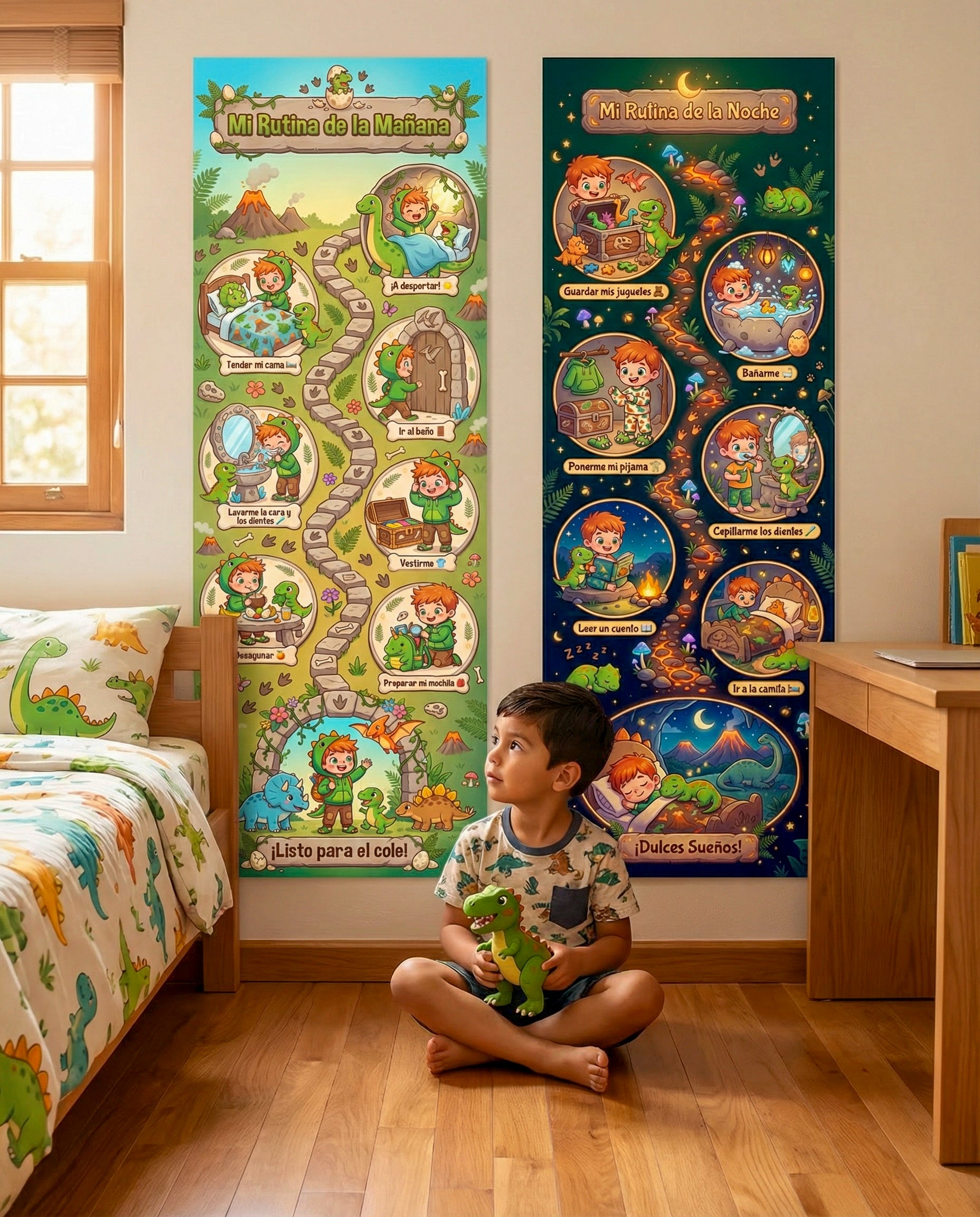 Mi Rutina del Día – Camino de Hábitos Edición Niños
