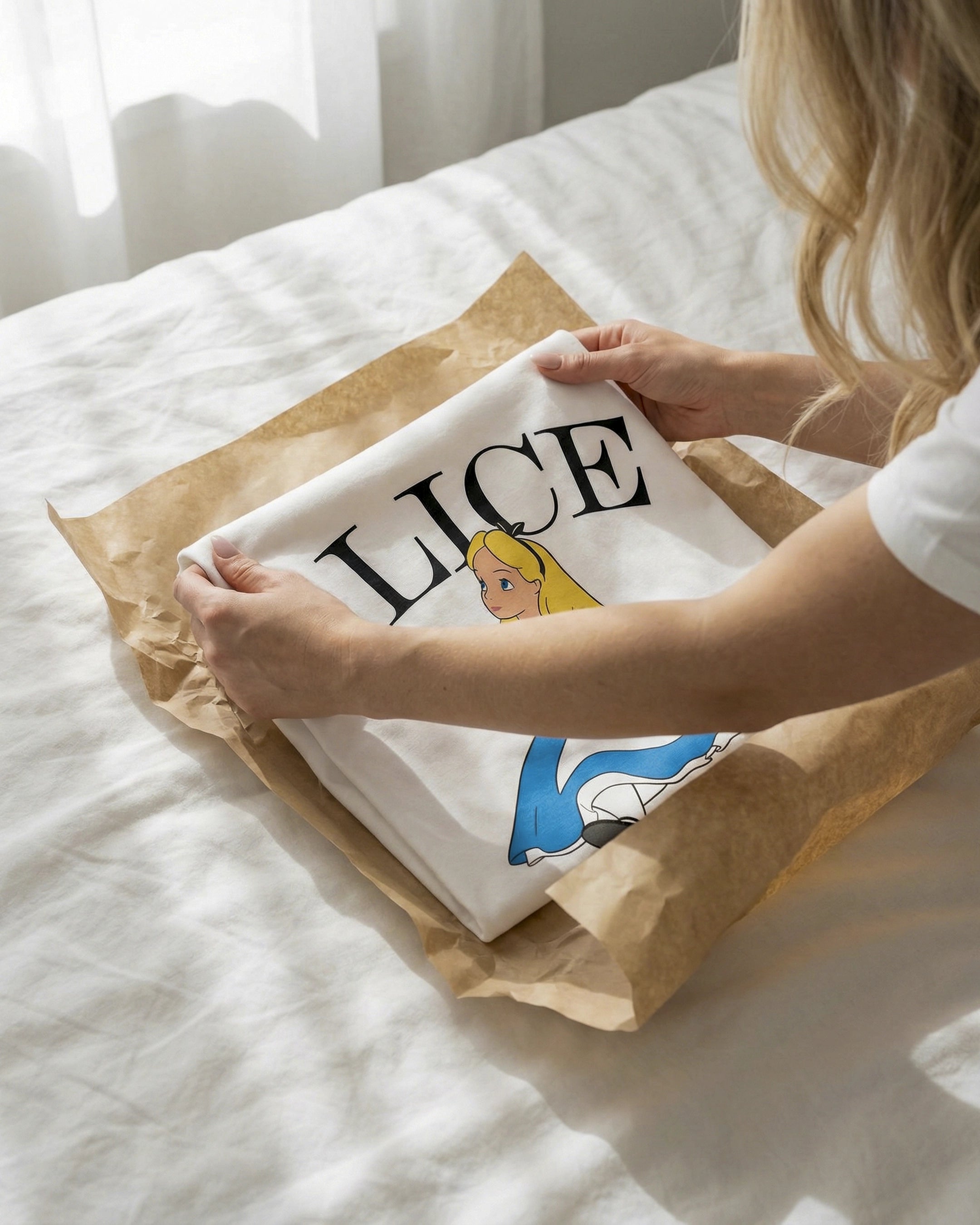 Playera Alicia – Un mundo de fantasía