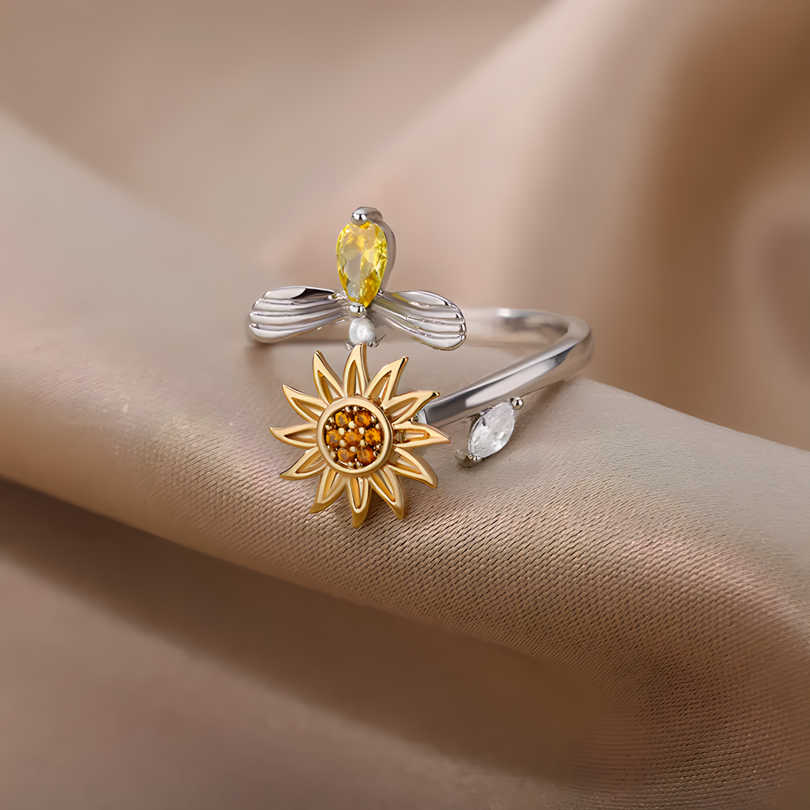 Anillo Girasol