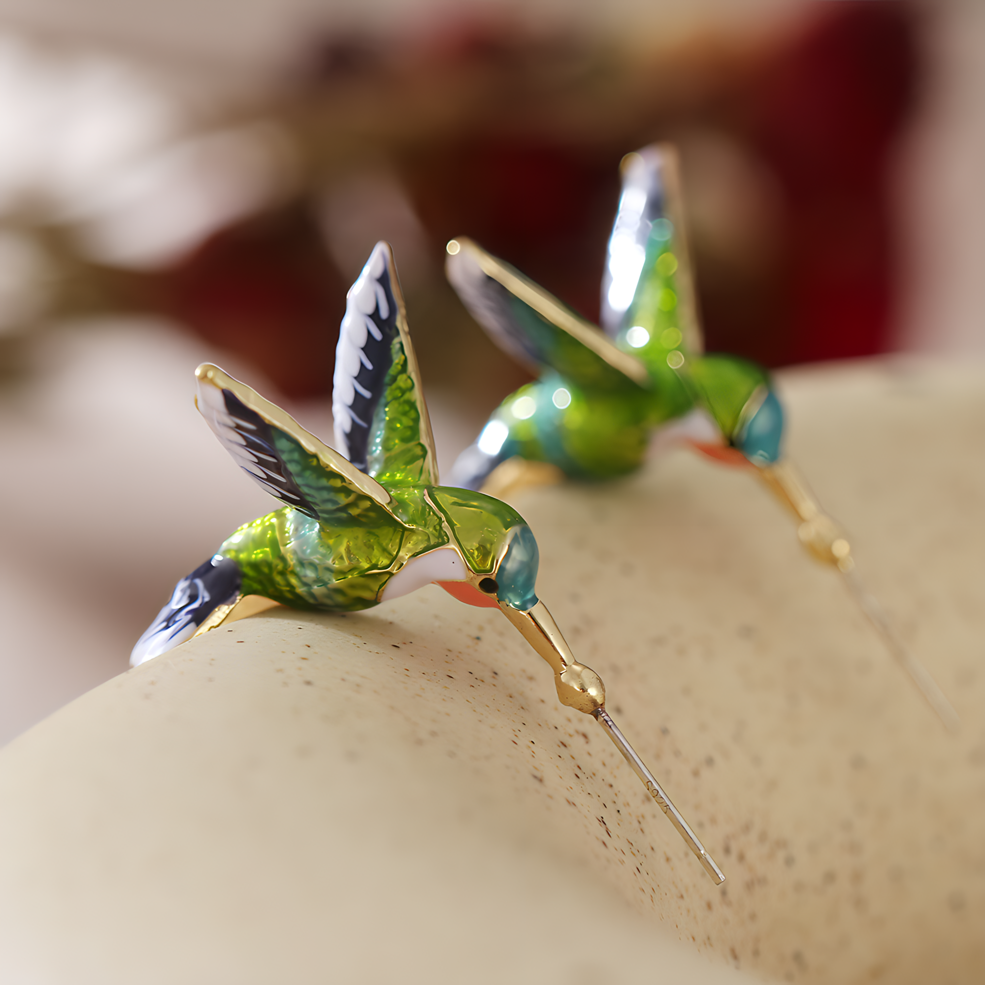 Aretes Colibrí