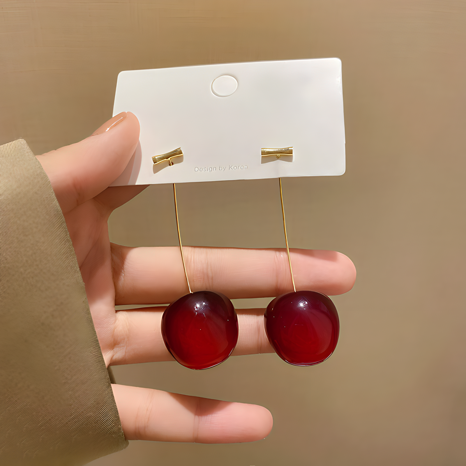 Aretes Cherry